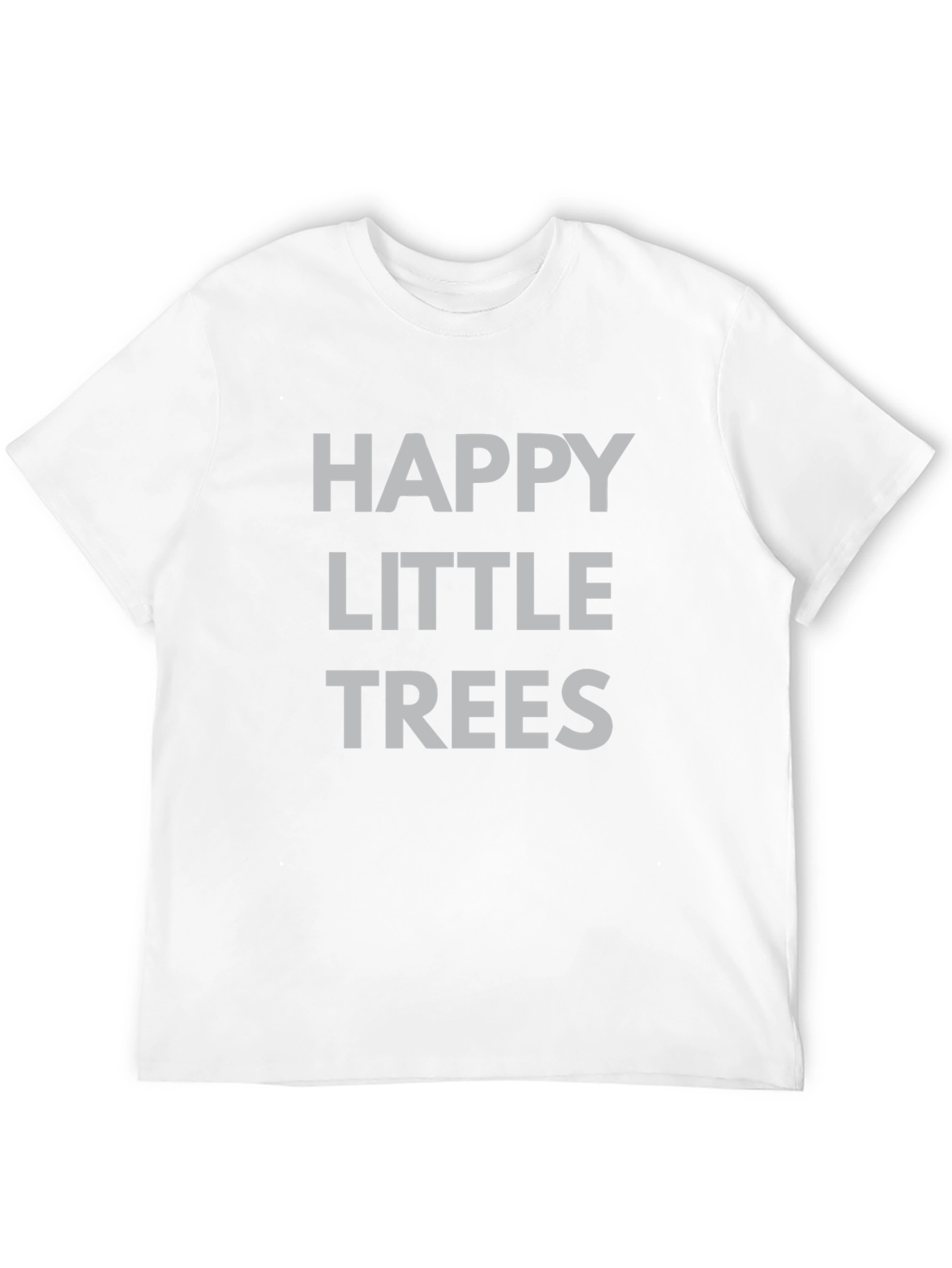 Happy Little Trees Graphic Tee - Unisex Casual Shirt