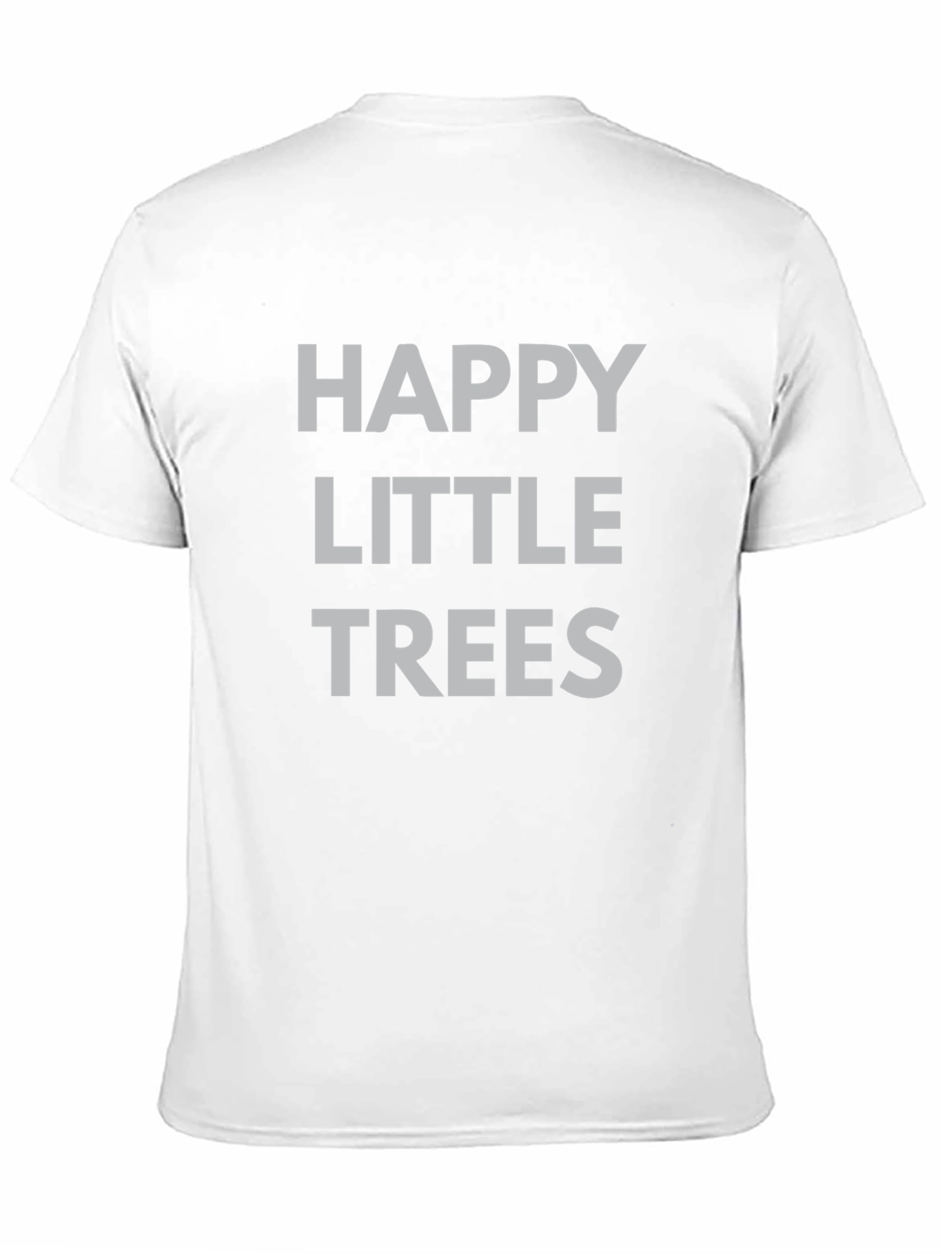 Happy Little Trees Graphic Tee - Unisex Casual Shirt