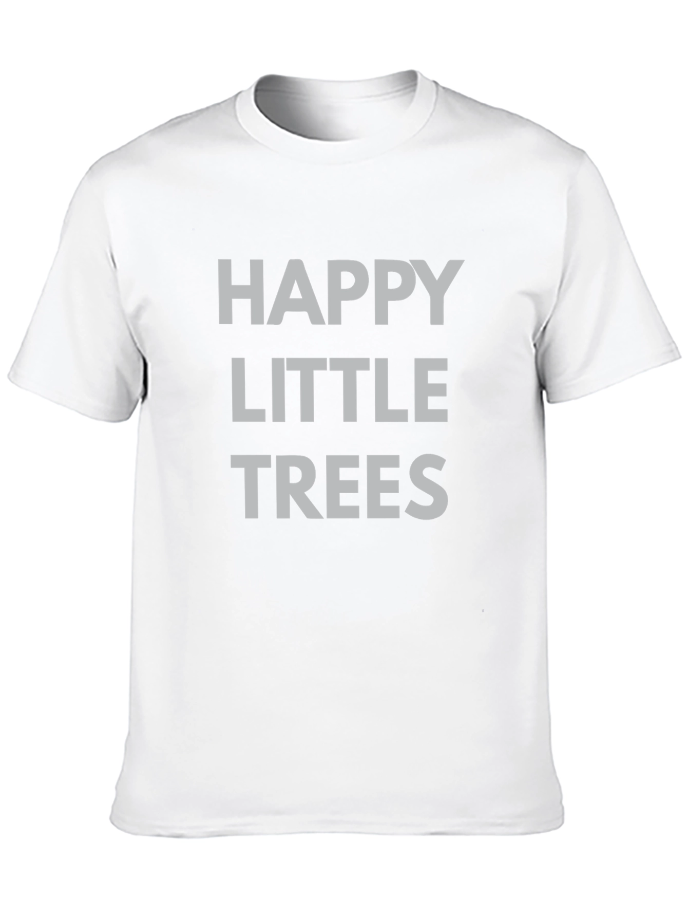 Happy Little Trees Graphic Tee - Unisex Casual Shirt
