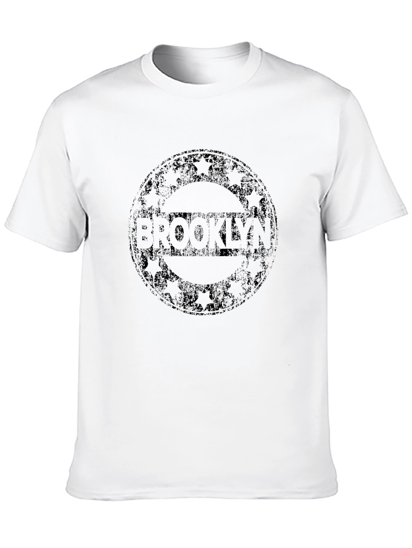 Brooklyn Graphic T-Shirt - Black Cotton Tee