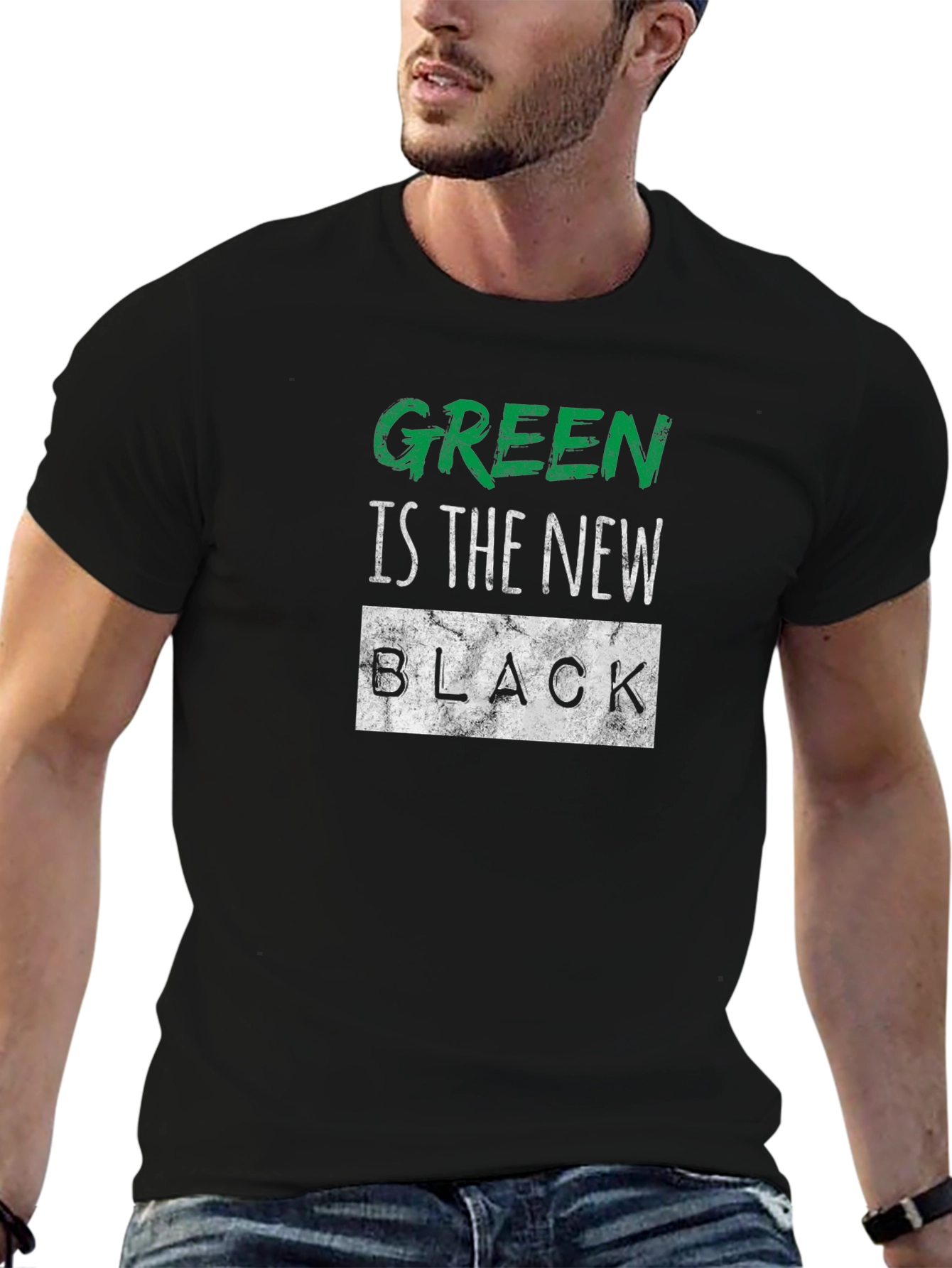Green is the New Black Graphic Tee