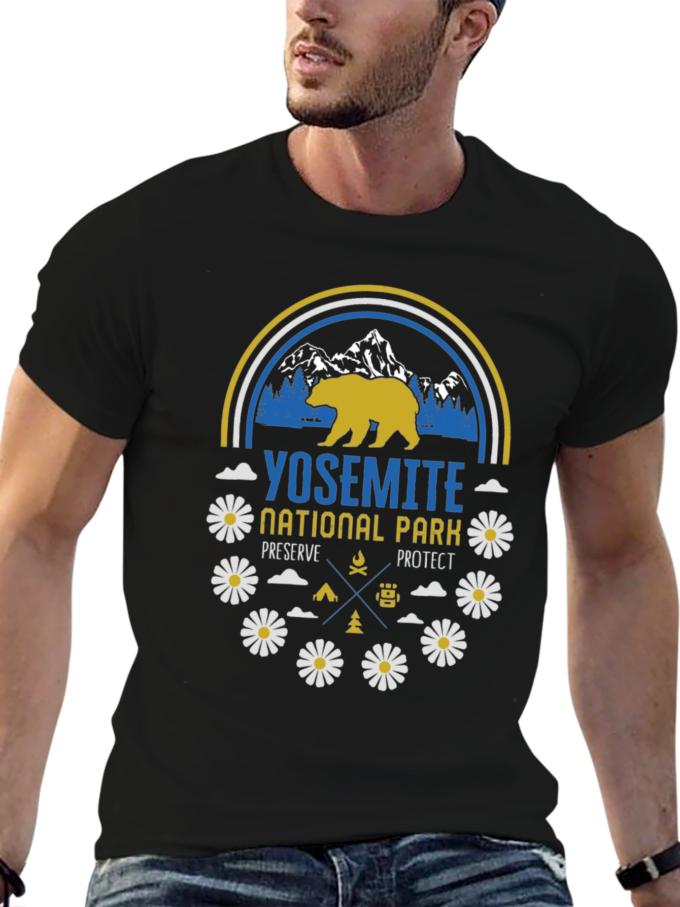 Yosemite National Park Graphic Tee
