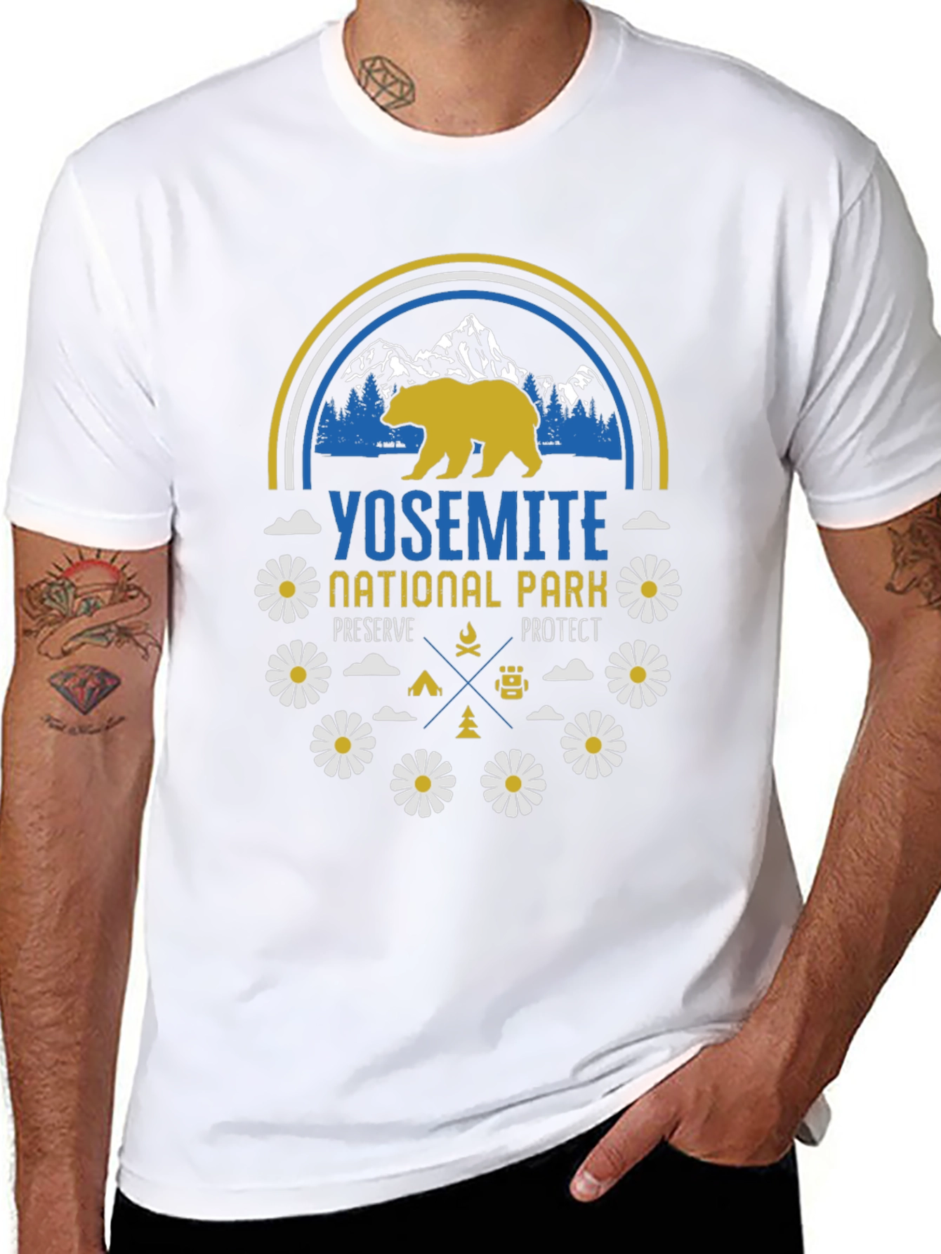 Yosemite National Park Graphic Tee