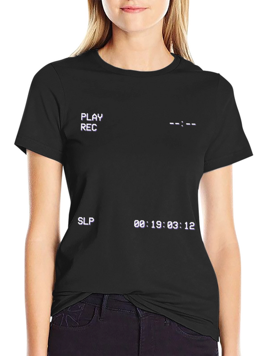 Retro Camcorder Style T-Shirt