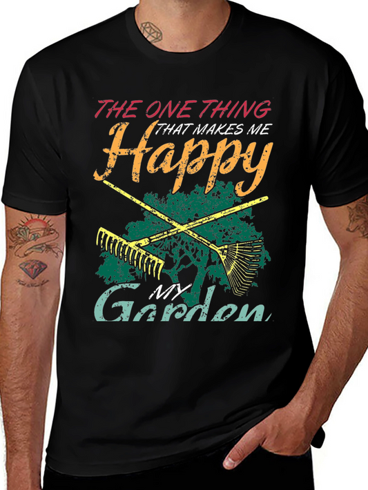 Happy Garden T-Shirt - Gardening Lovers Tee