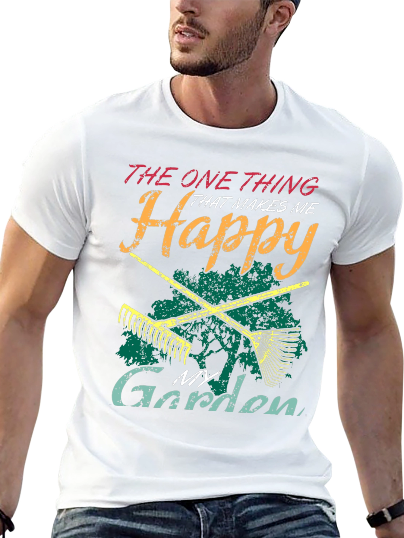 Happy Garden T-Shirt - Gardening Lovers Tee