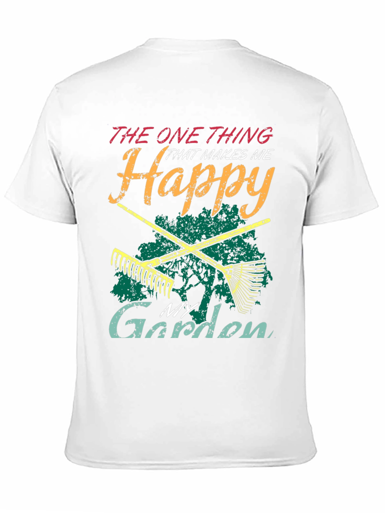 Happy Garden T-Shirt - Gardening Lovers Tee