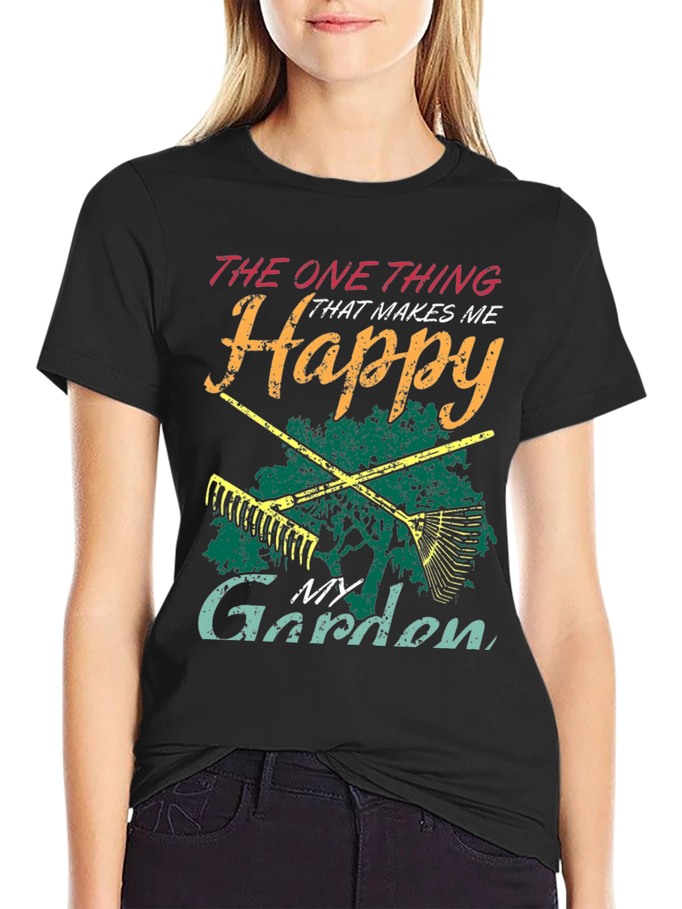Happy Garden T-Shirt - Gardening Lovers Tee