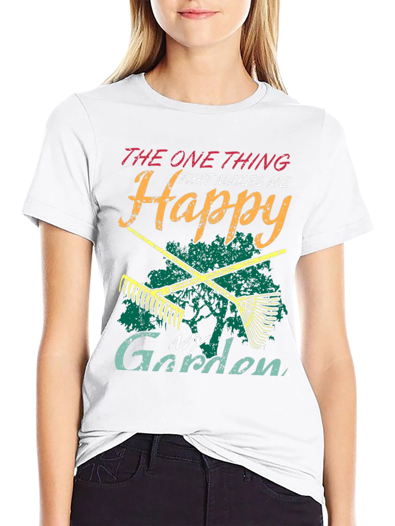 Happy Garden T-Shirt - Gardening Lovers Tee