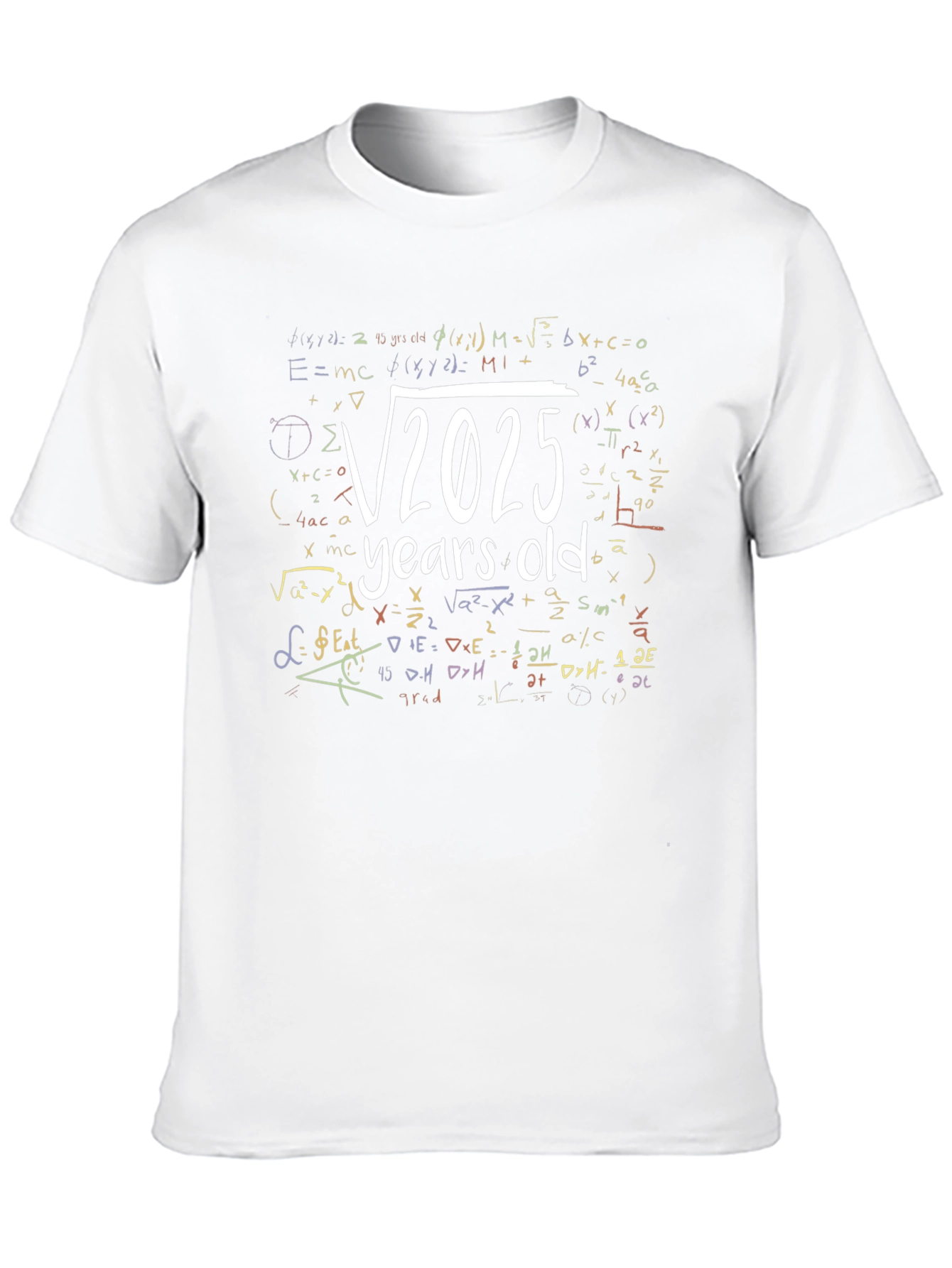 Funny Math 45 Years Old T-Shirt