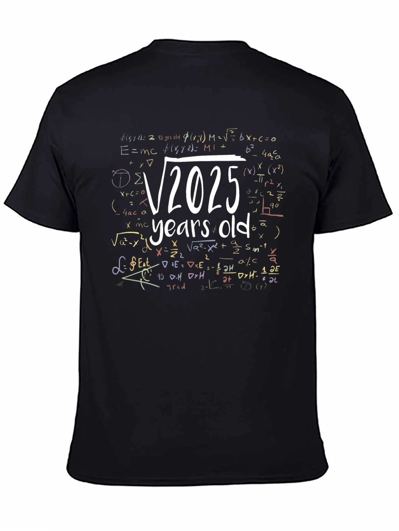 Funny Math 45 Years Old T-Shirt