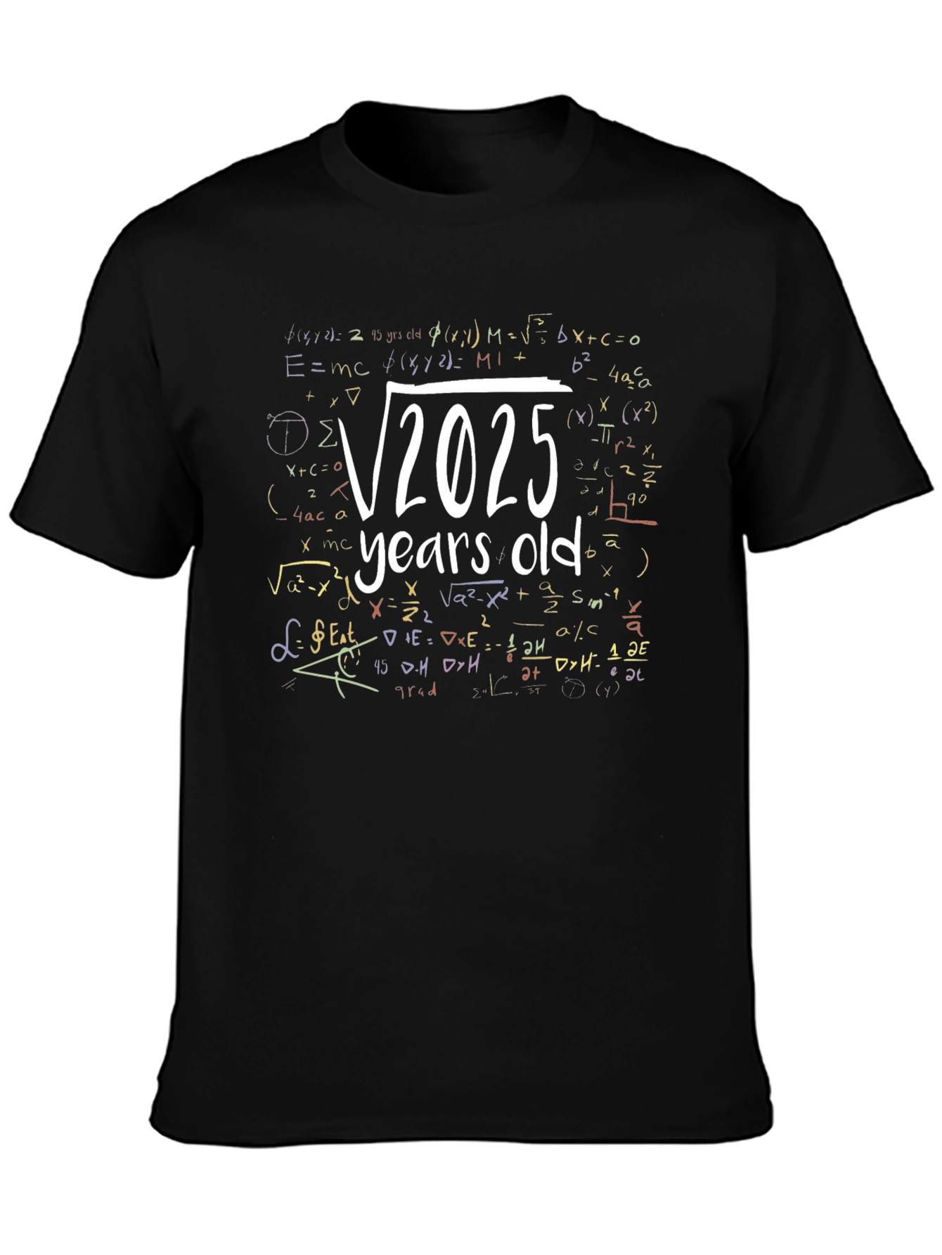 Funny Math 45 Years Old T-Shirt