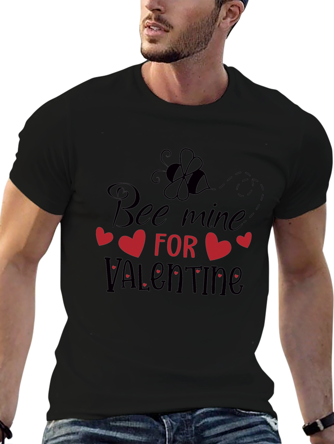 Bee Mine Valentines Day Graphic Tee