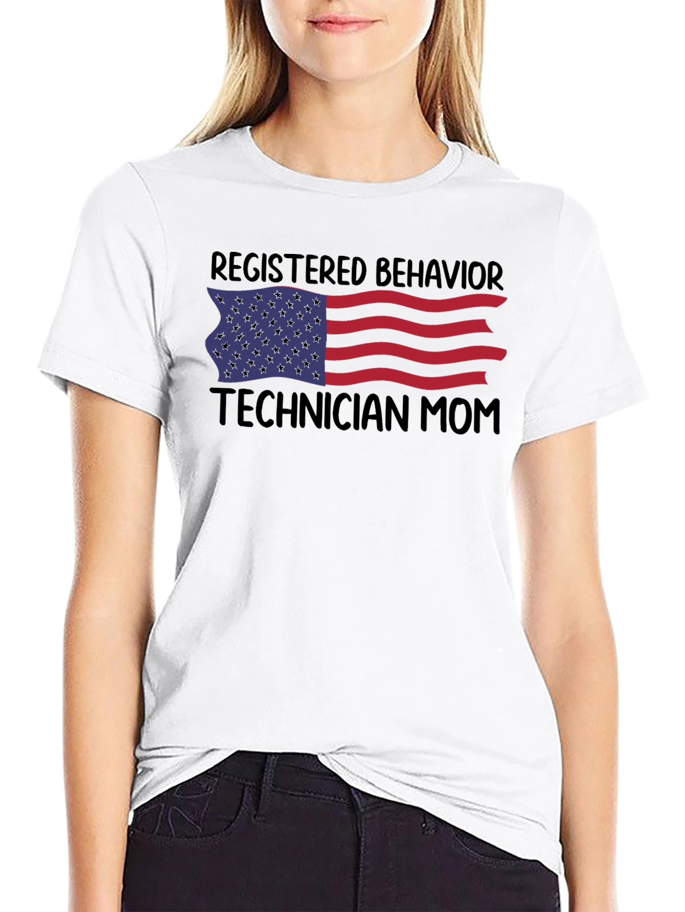 Registered Behavior Technician Mom T-Shirt