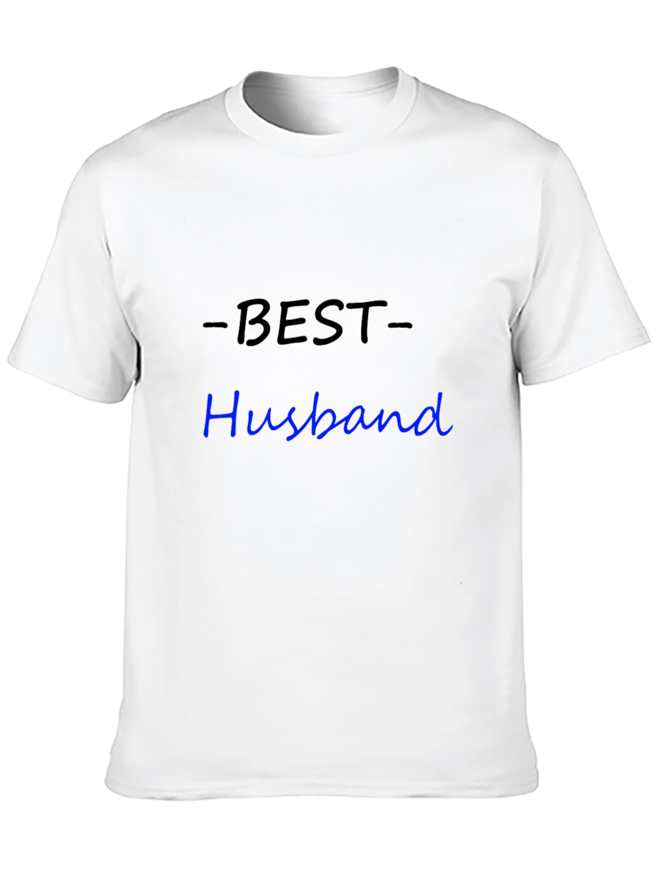 Best Husband T-Shirt - Black Cotton Blend
