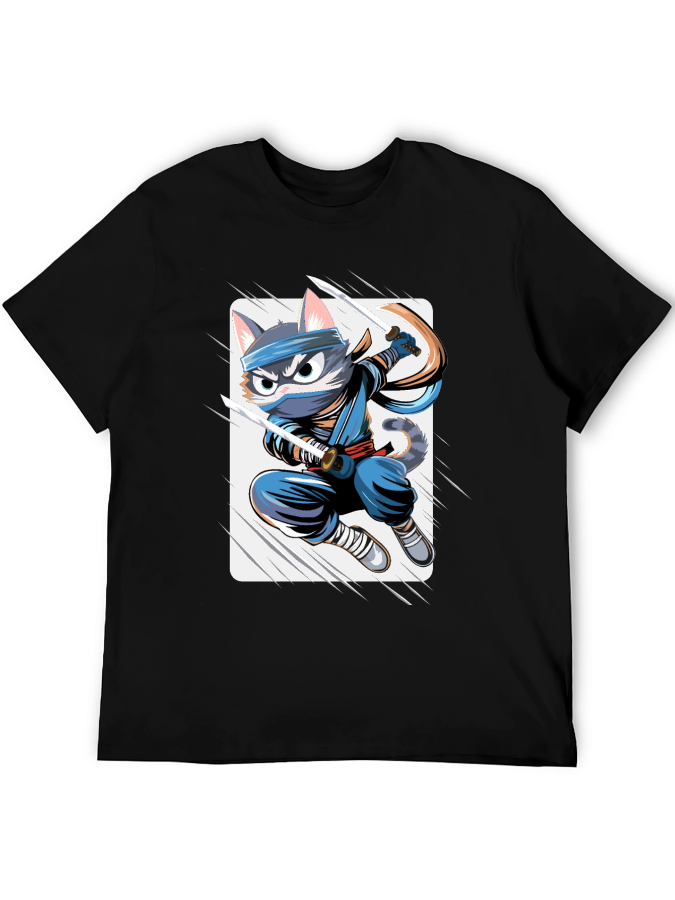 Ninja Cat T-Shirt - Stealthy & Stylish!