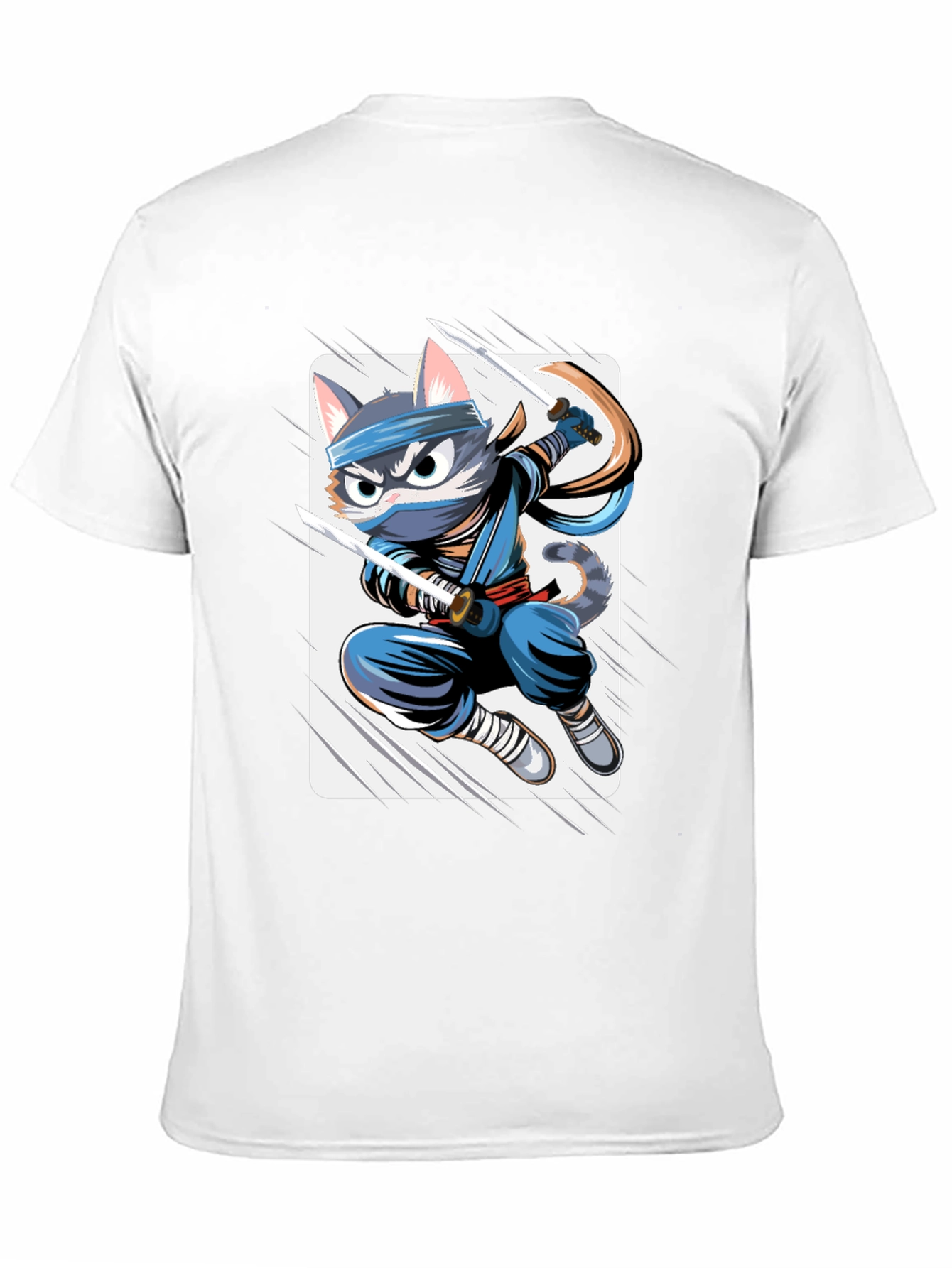 Ninja Cat T-Shirt - Stealthy & Stylish!