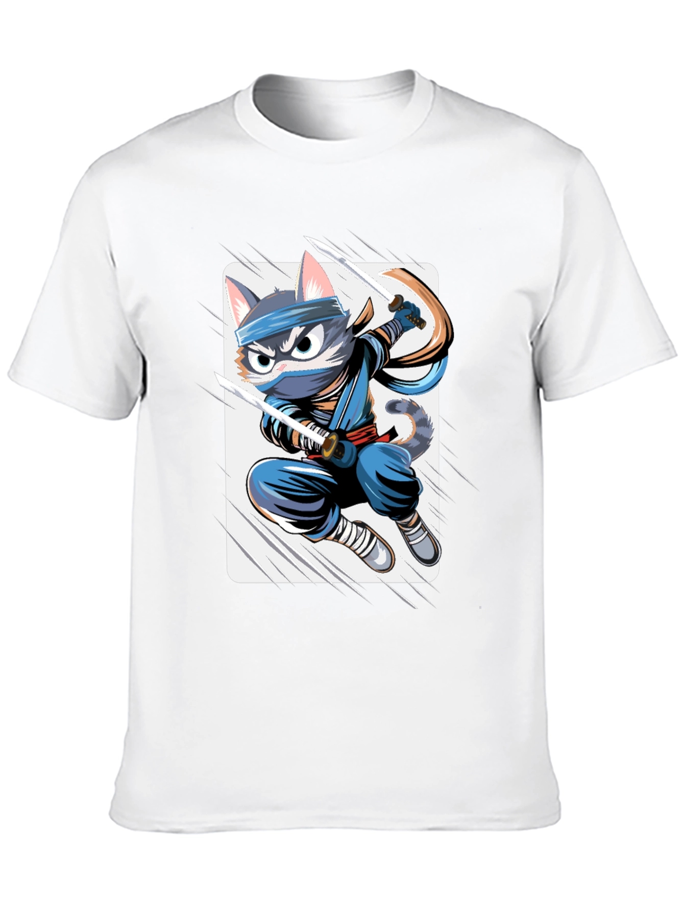 Ninja Cat T-Shirt - Stealthy & Stylish!