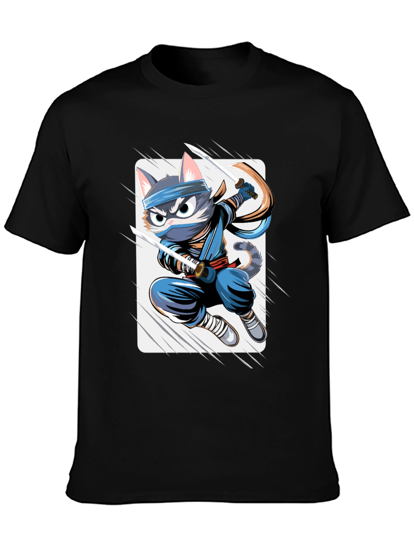 Ninja Cat T-Shirt - Stealthy & Stylish!