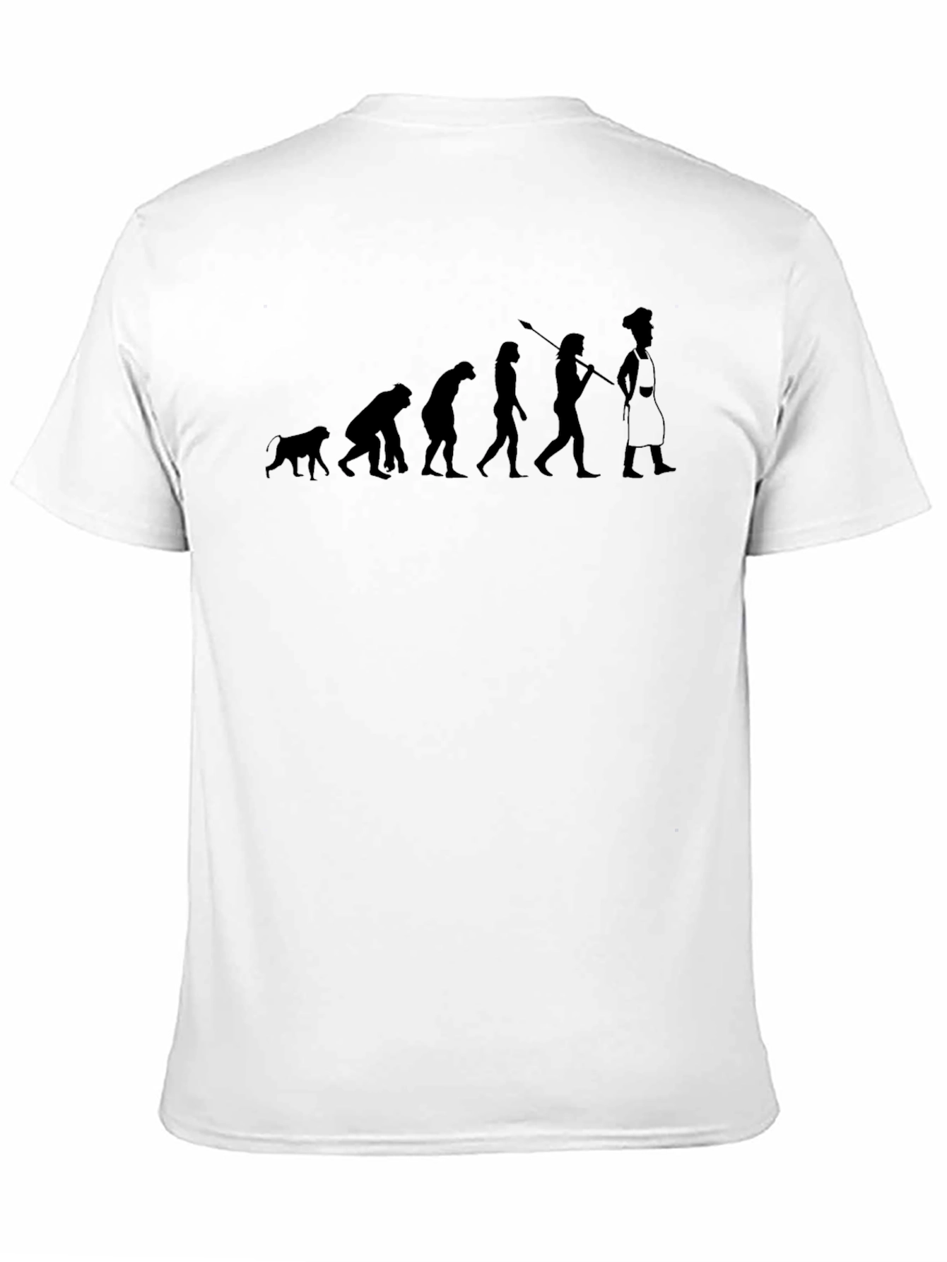 Chef Evolution T-Shirt - Humorous Culinary Apparel