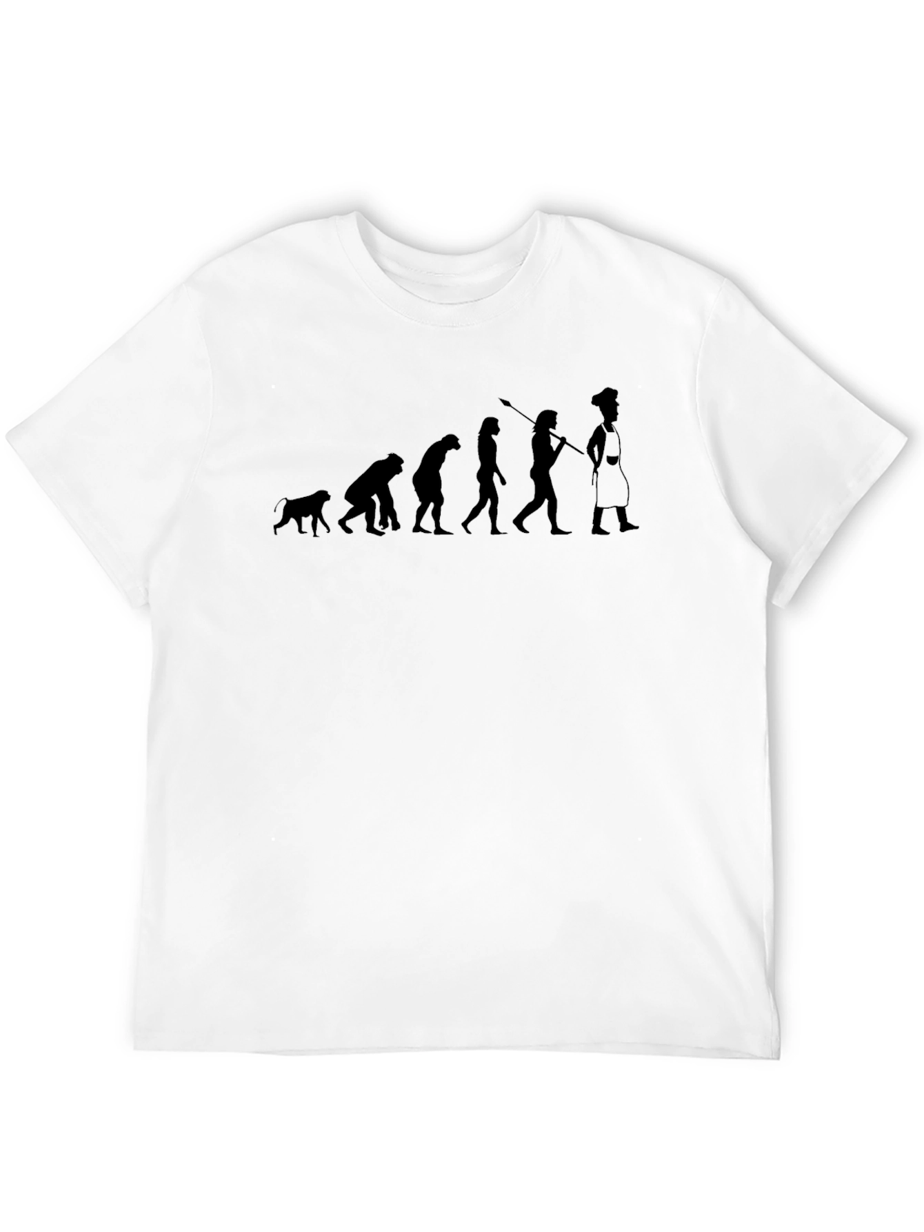 Chef Evolution T-Shirt - Humorous Culinary Apparel