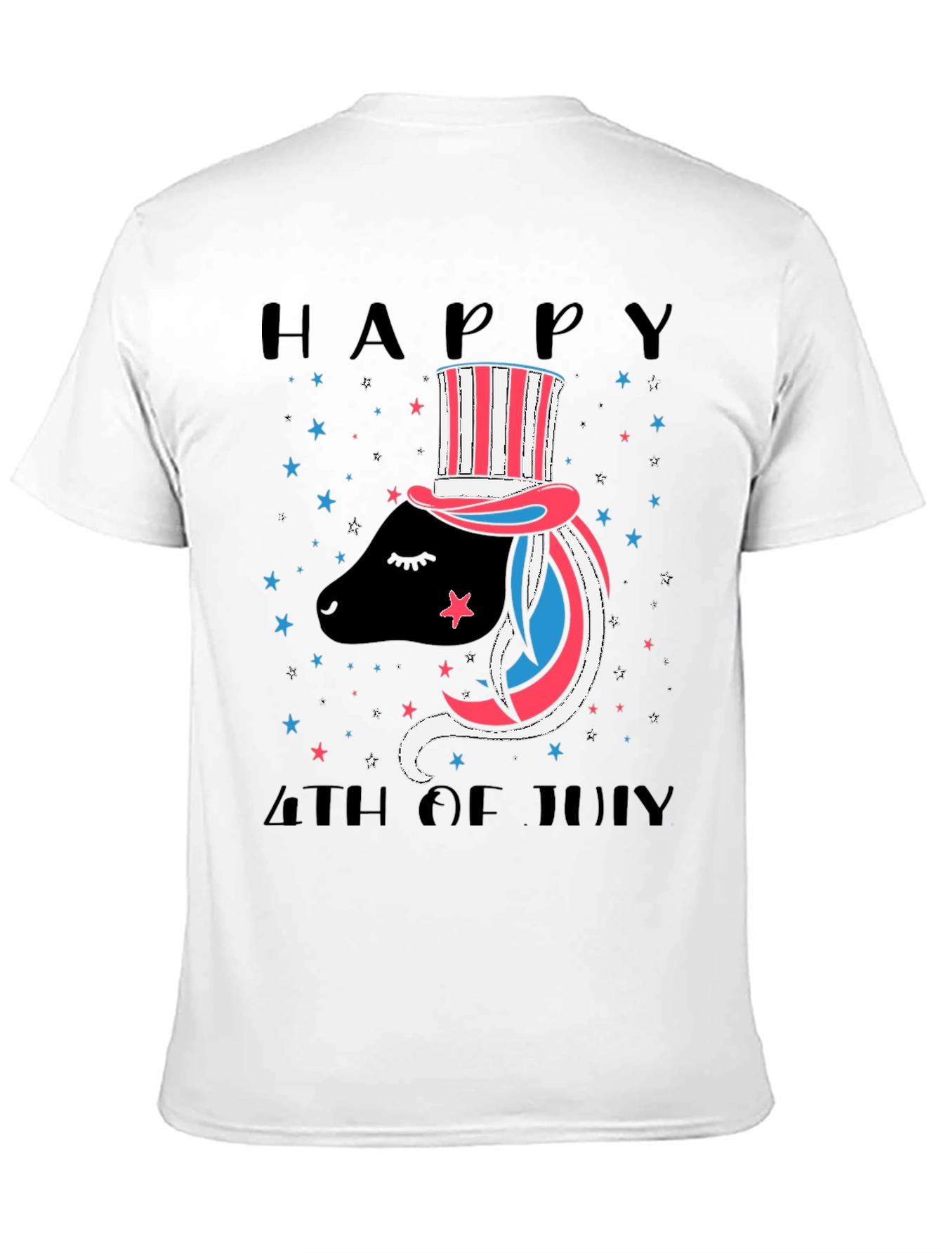 Patriotic Sheep 4th of July T-Shirt