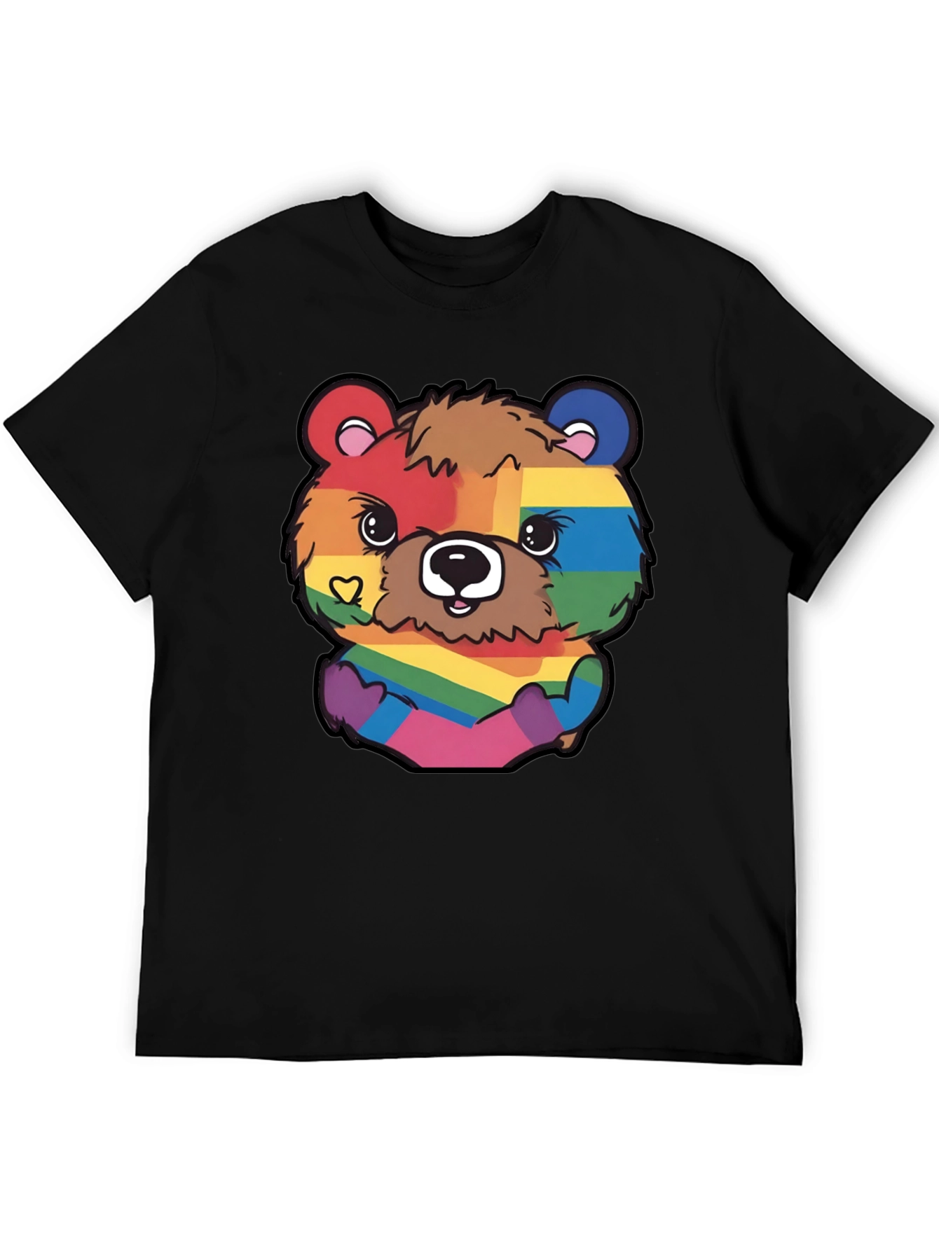 Rainbow Bear Graphic T-Shirt Pride