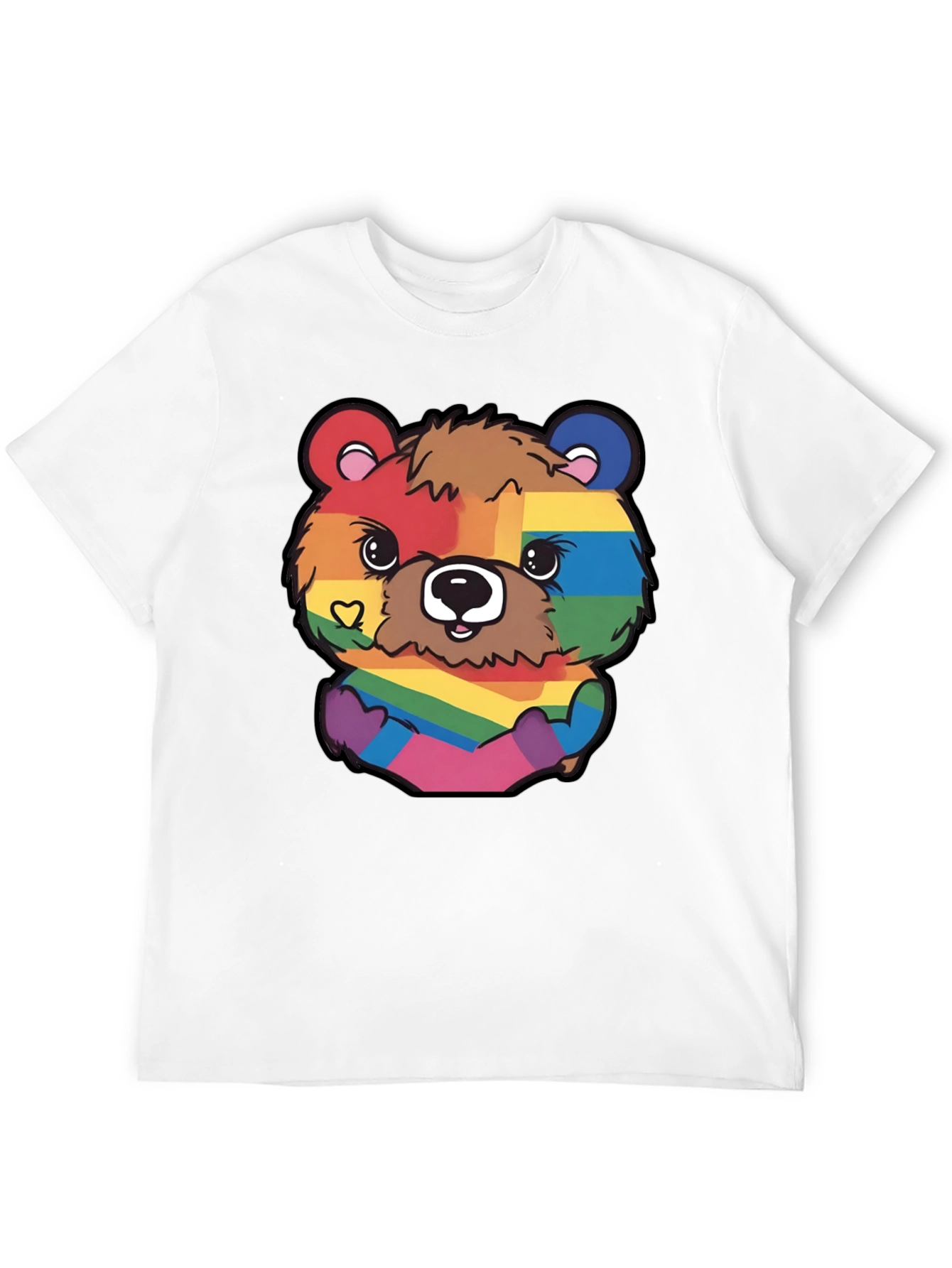 Rainbow Bear Graphic T-Shirt Pride