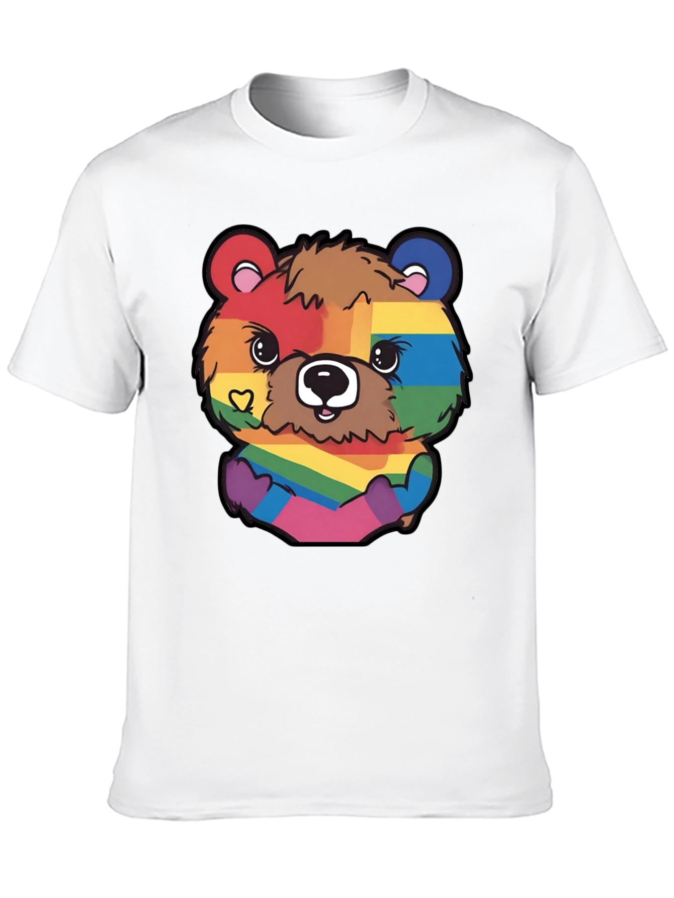 Rainbow Bear Graphic T-Shirt Pride