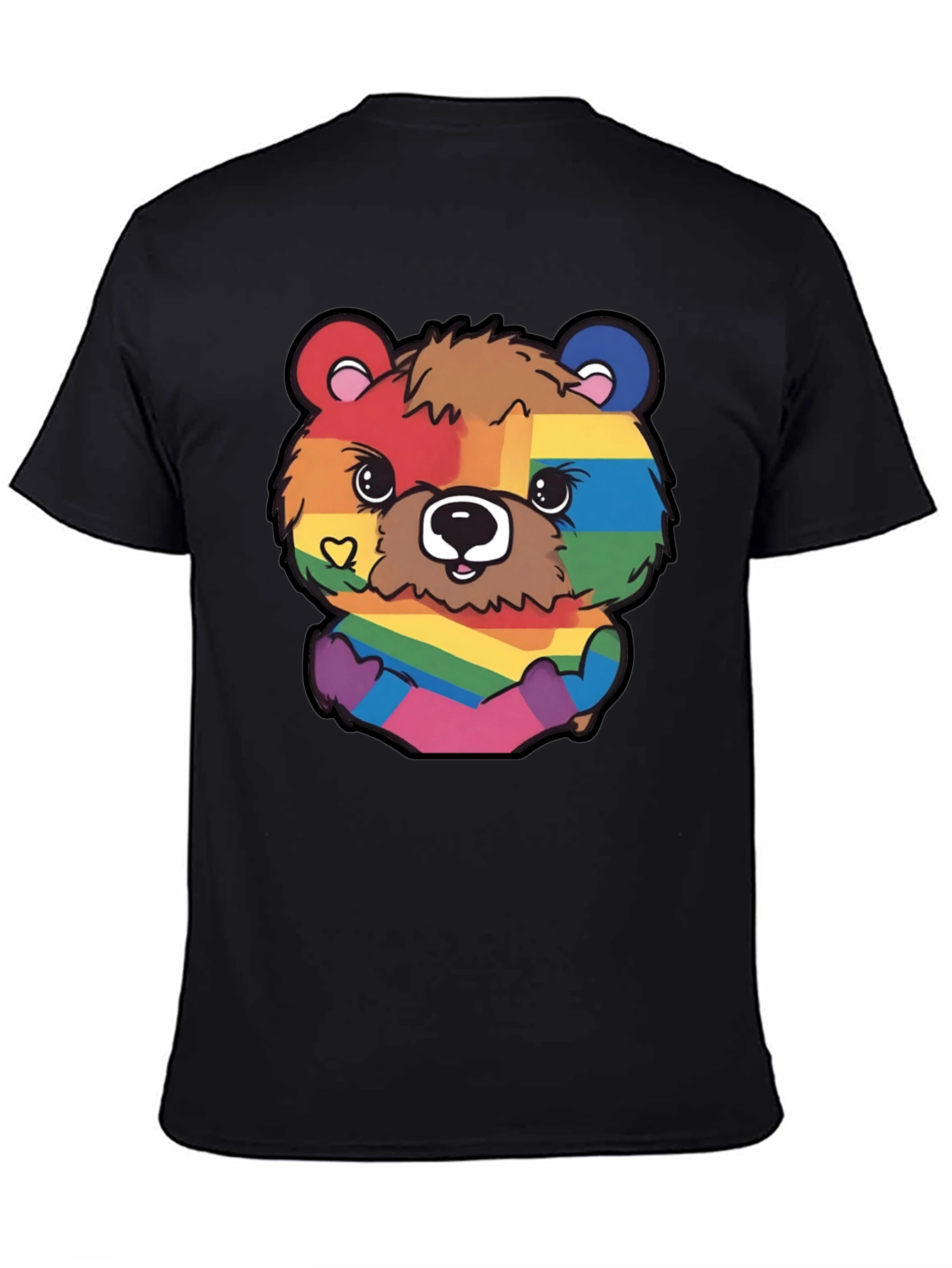 Rainbow Bear Graphic T-Shirt Pride
