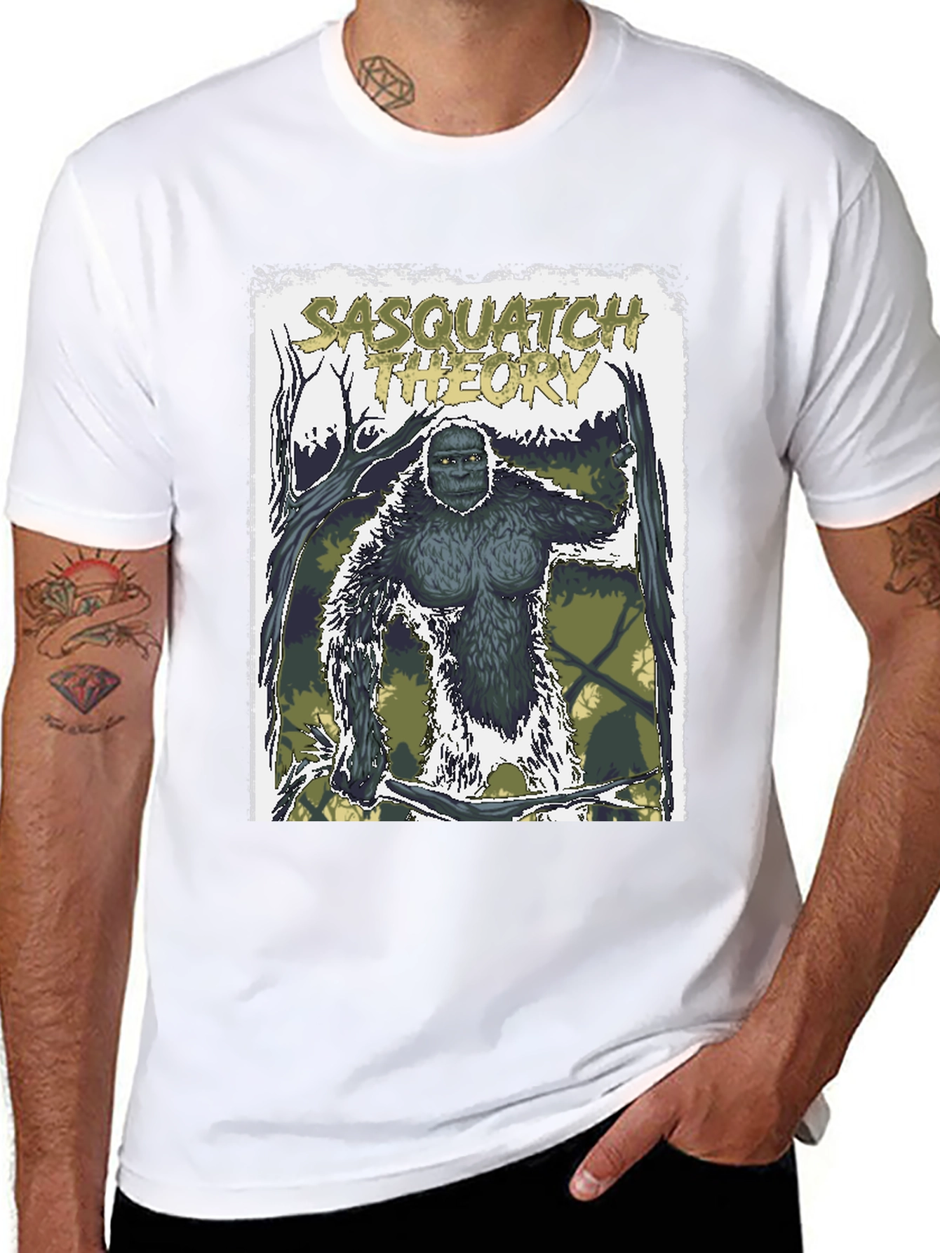 Sasquatch Theory T-Shirt - Cryptozoology Tee
