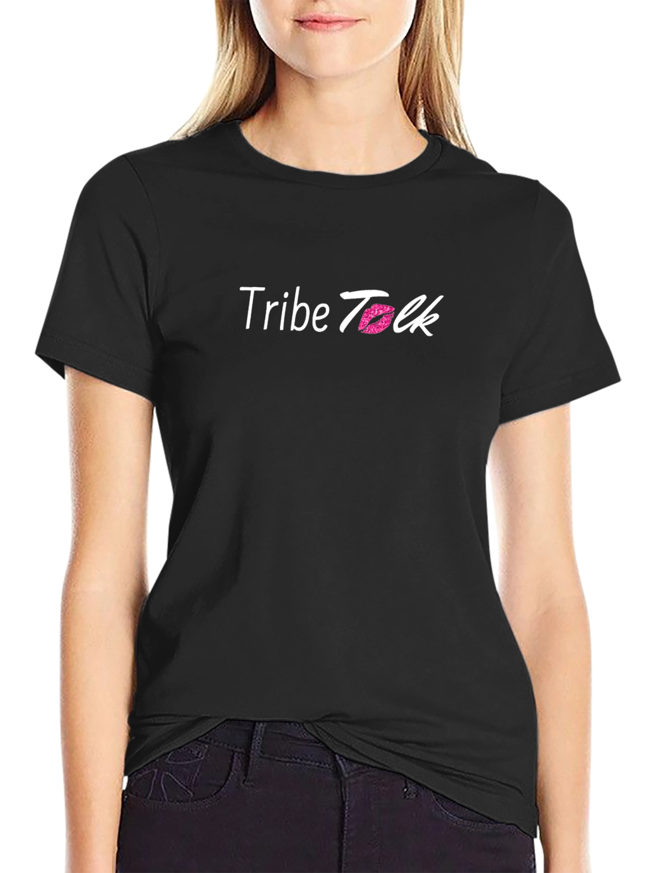 Tribe Talk Black Tee