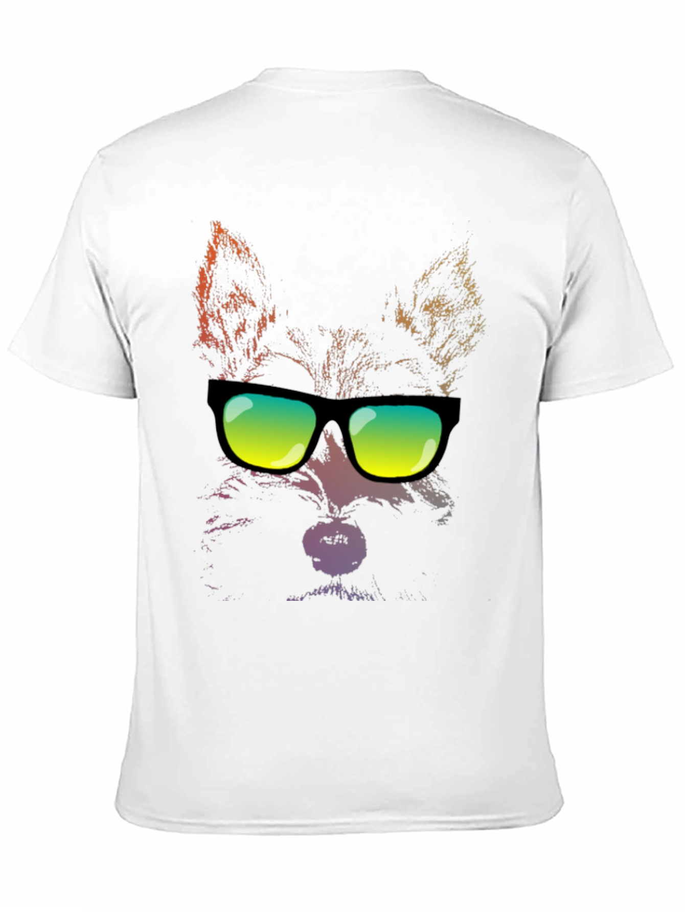 Cool Cat Sunglasses Graphic T-Shirt - Black