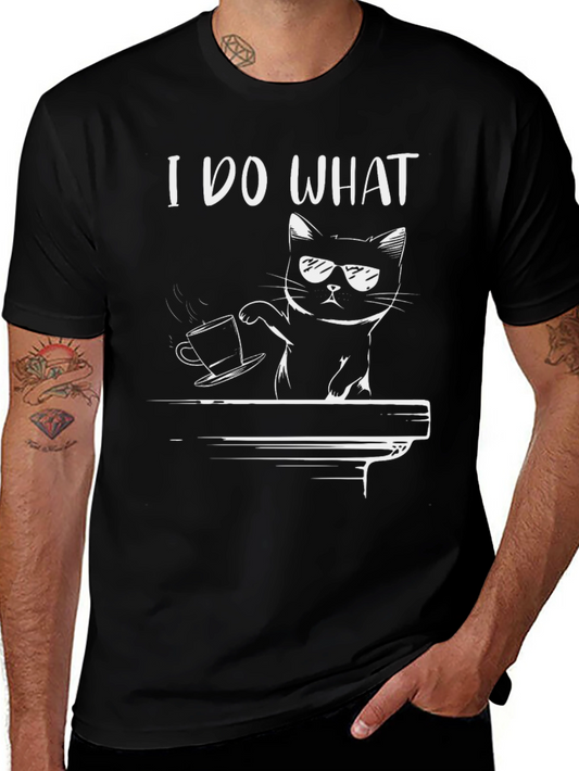 I Do What I Want Cat T-Shirt