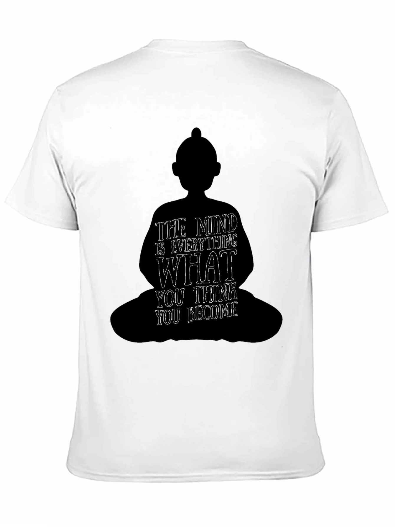 Buddha Mind Quote Graphic T-Shirt - Unisex