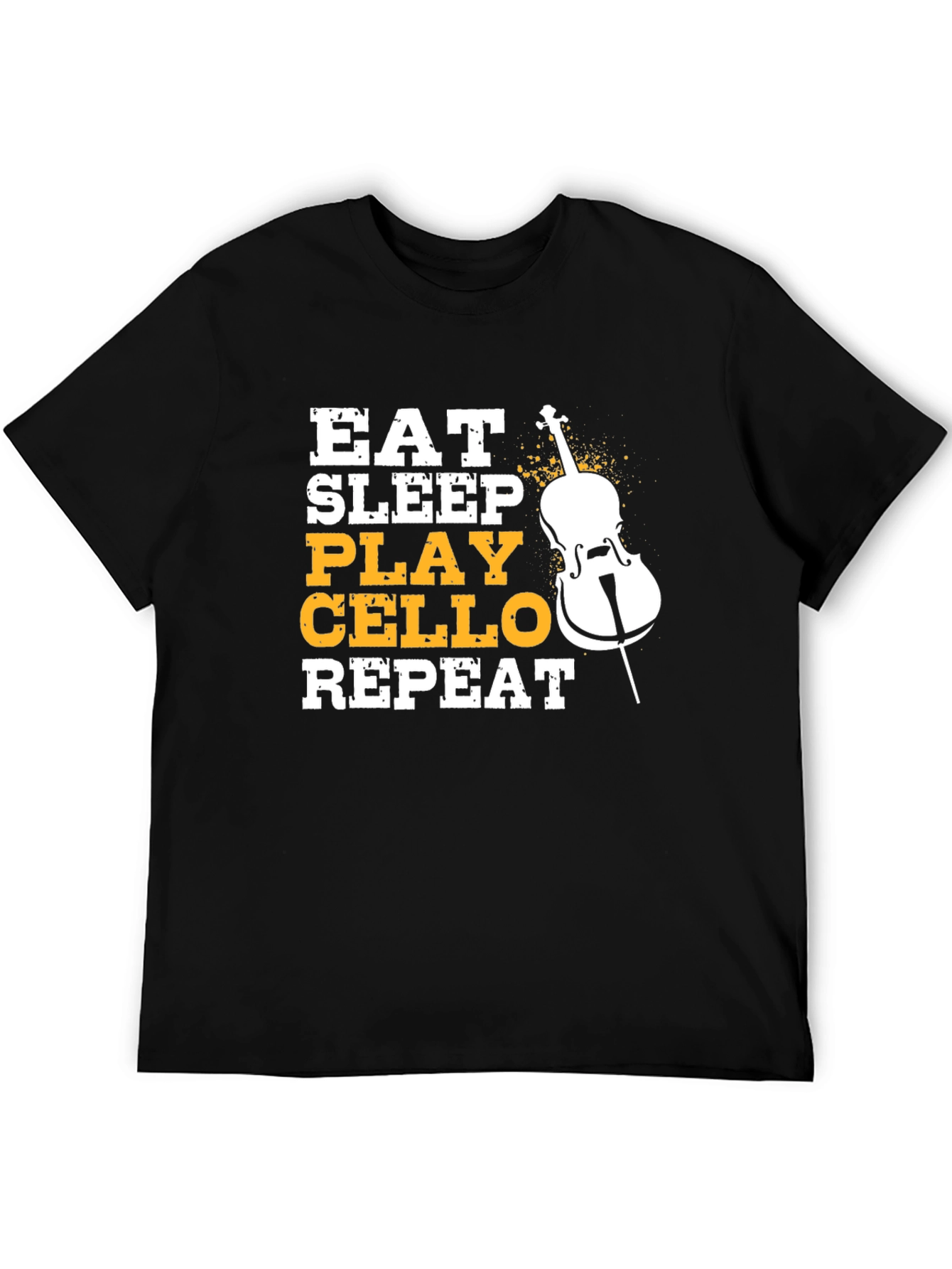 Eat Sleep Play Cello Repeat Musician T-Shirt