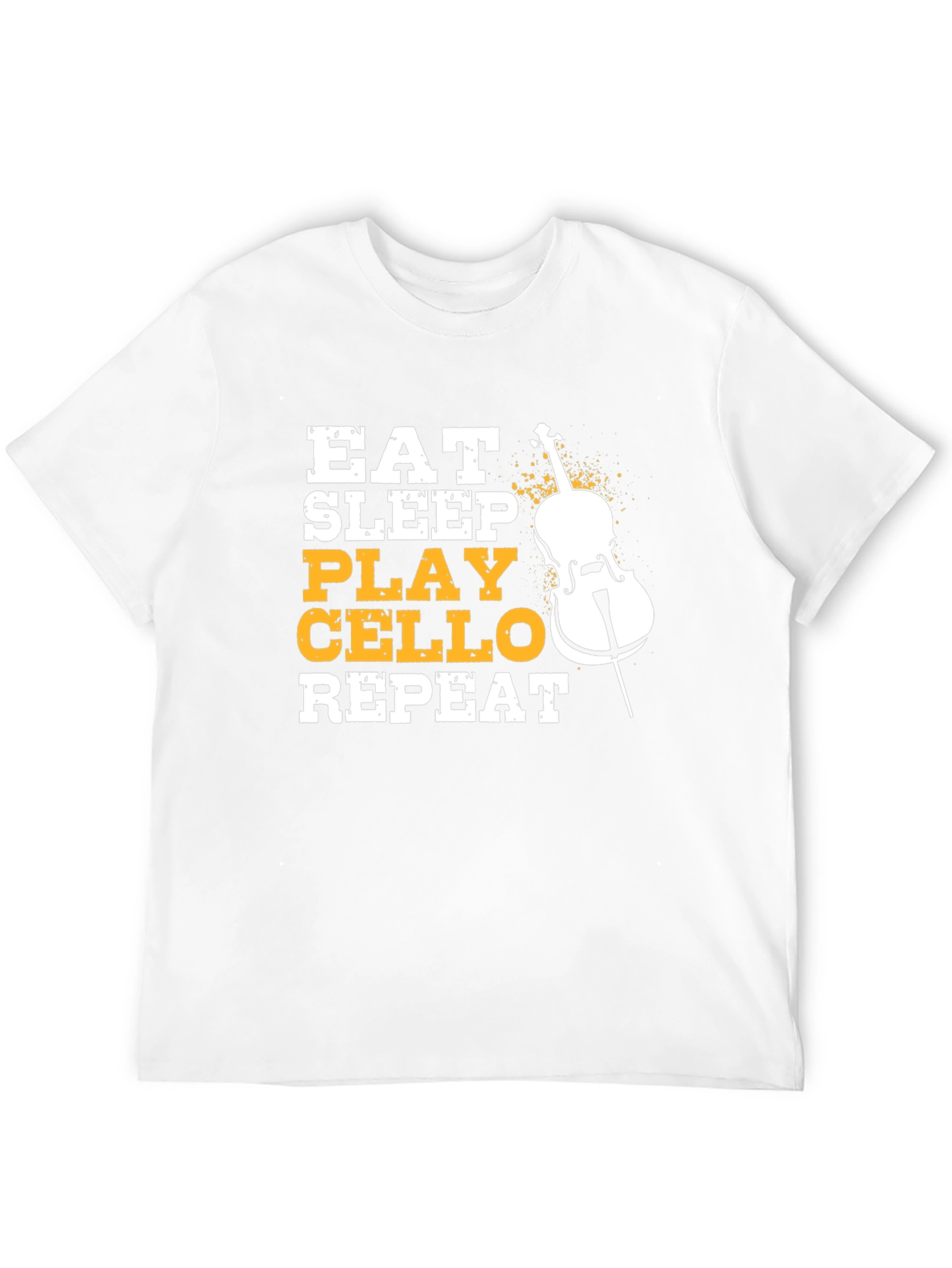 Eat Sleep Play Cello Repeat Musician T-Shirt