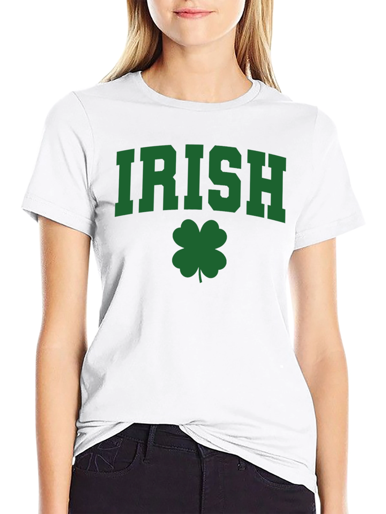 Irish Shamrock Graphic T-Shirt