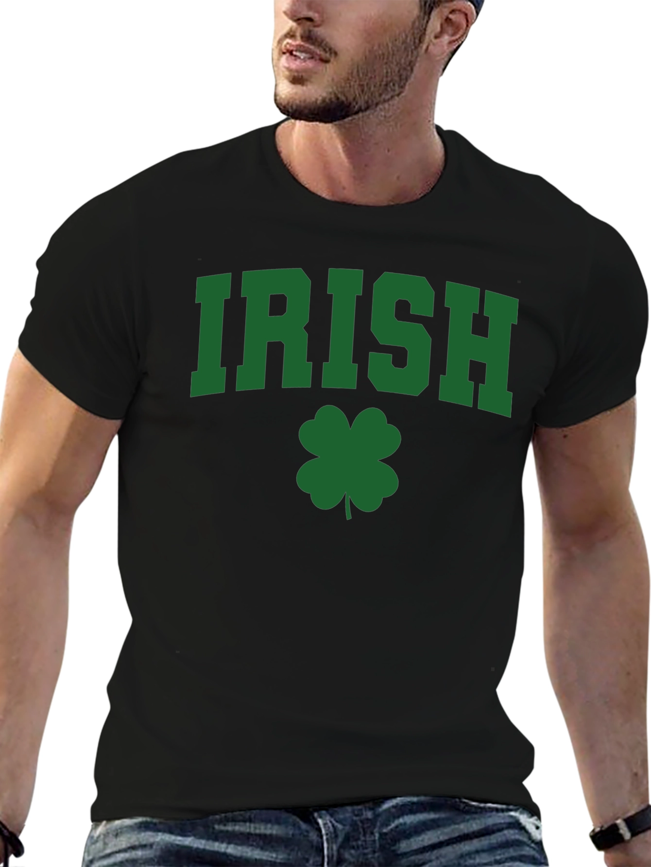 Irish Shamrock Graphic T-Shirt