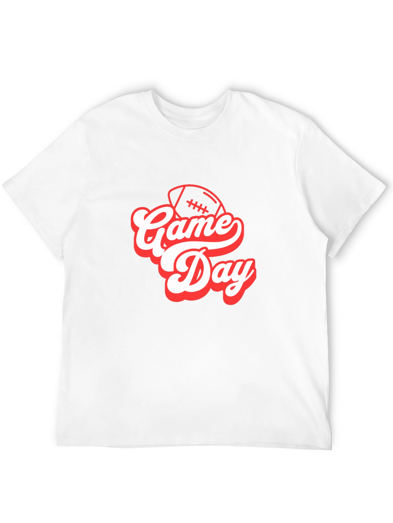 Game Day Football T-Shirt - Black
