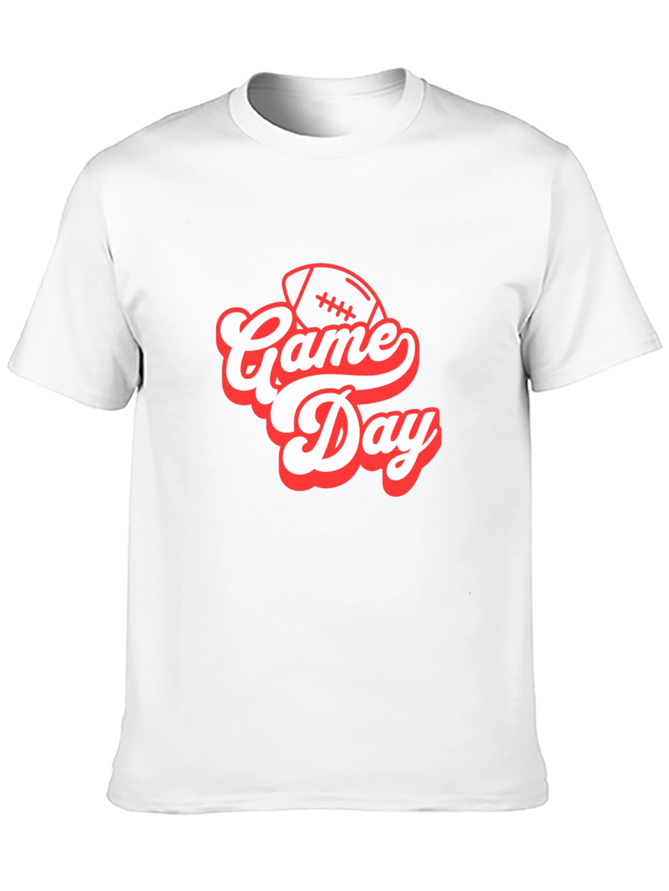 Game Day Football T-Shirt - Black