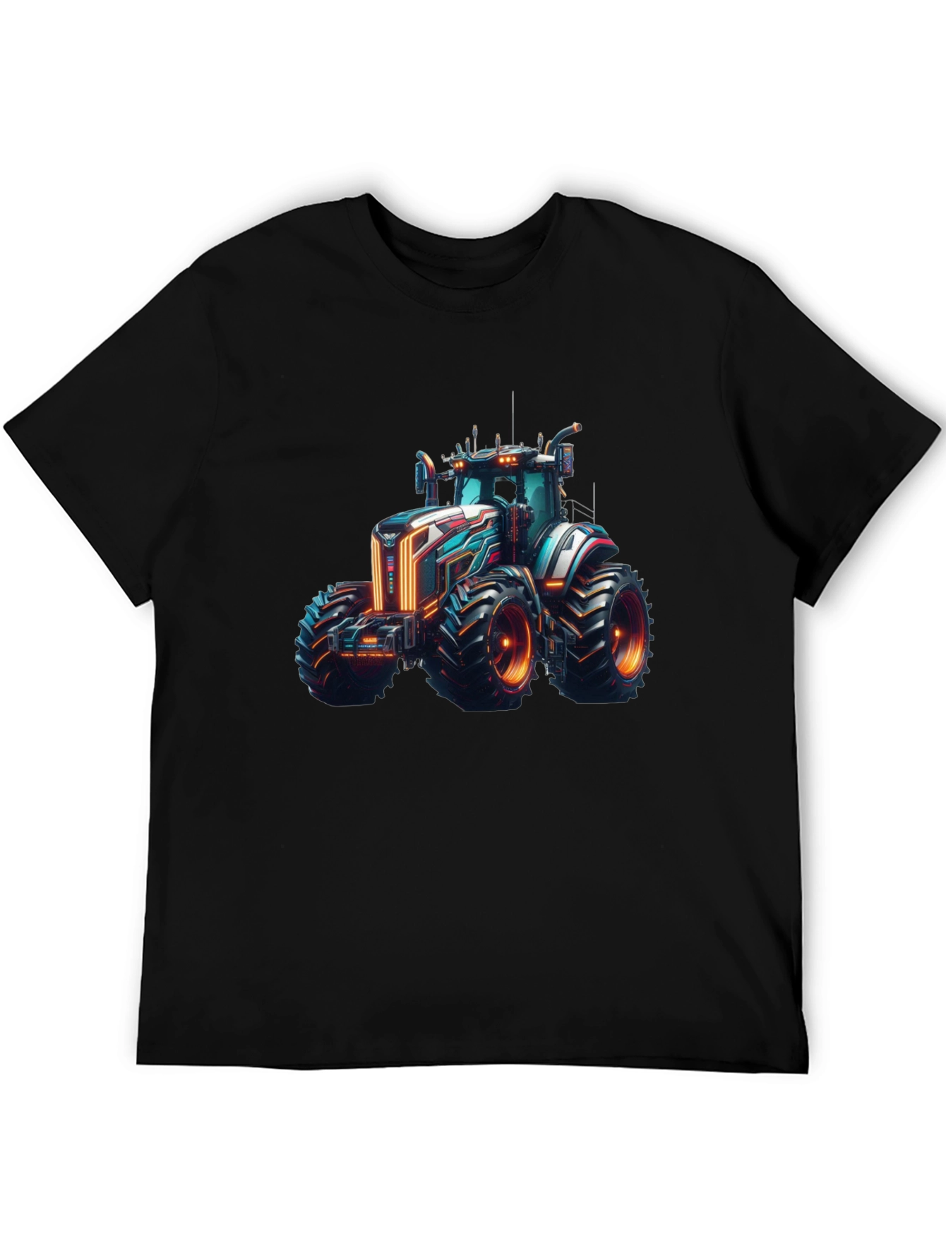 Futuristic Tractor Graphic Tee