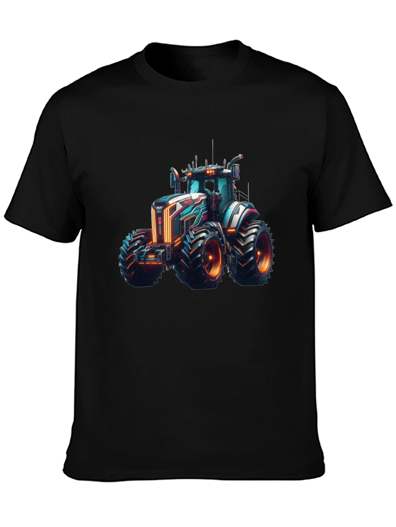 Futuristic Tractor Graphic Tee