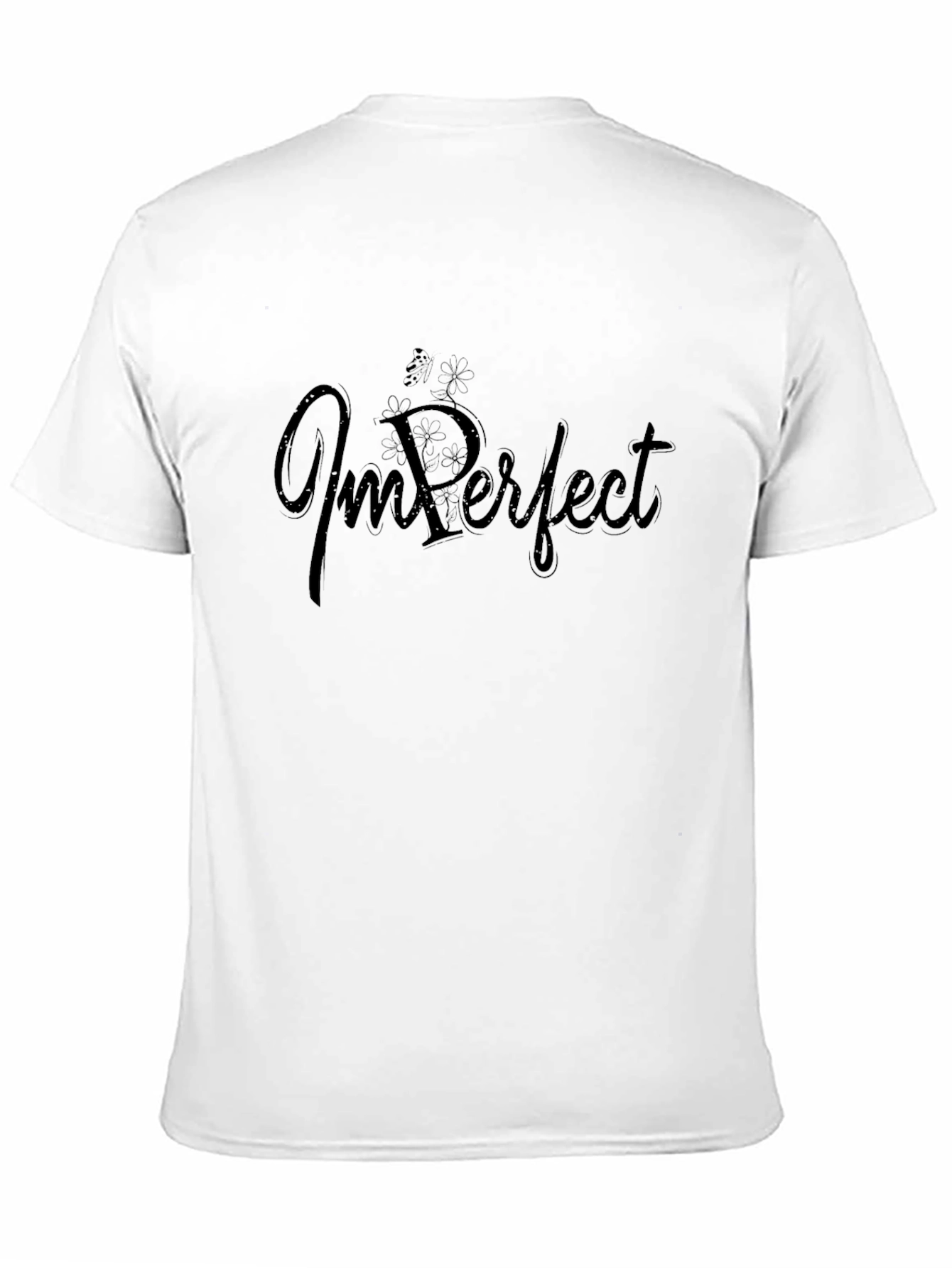 ImPerfect Black Graphic T-Shirt