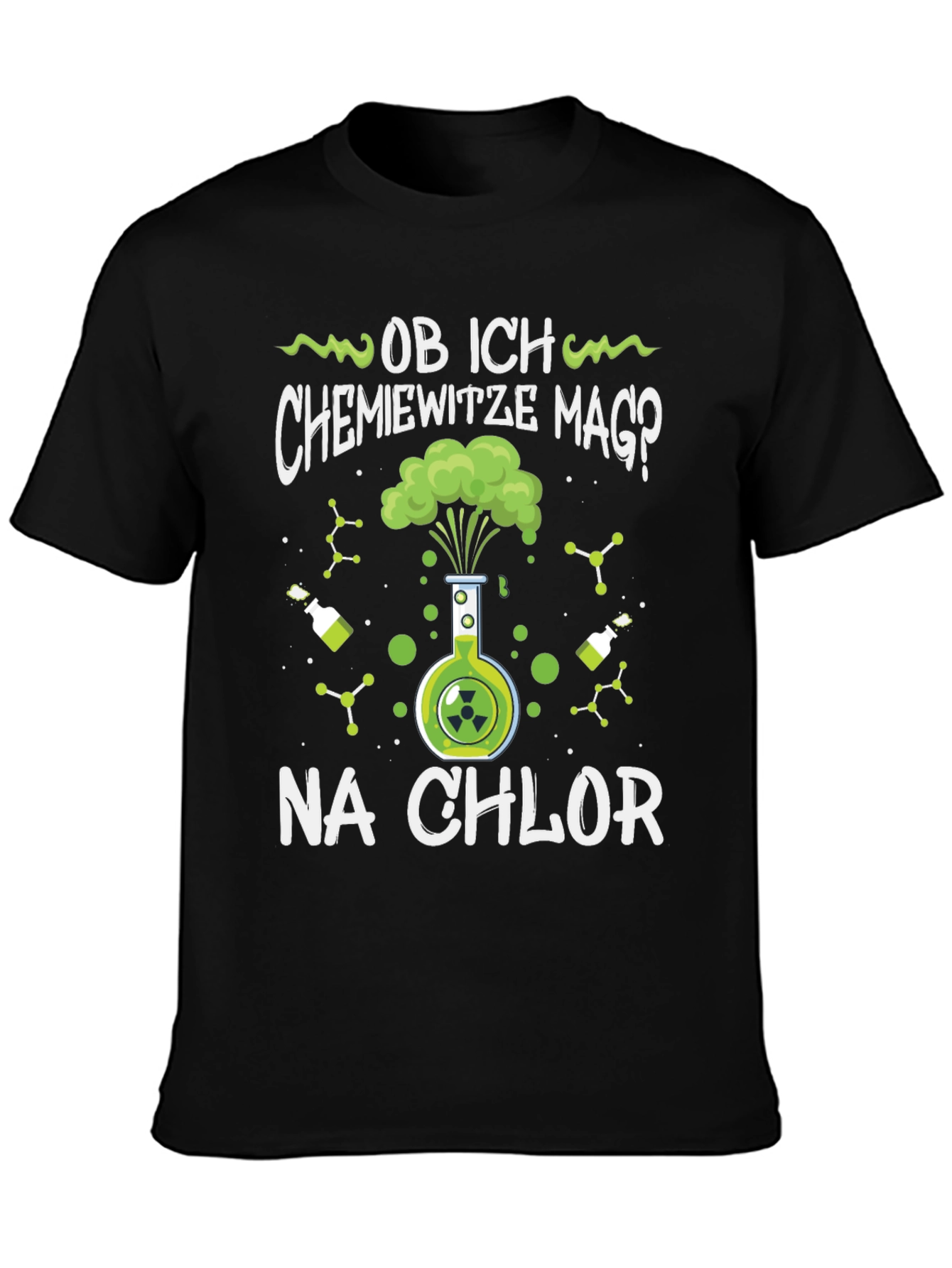 Chemistry Joke T-Shirt - Na Chlor Fun Tee