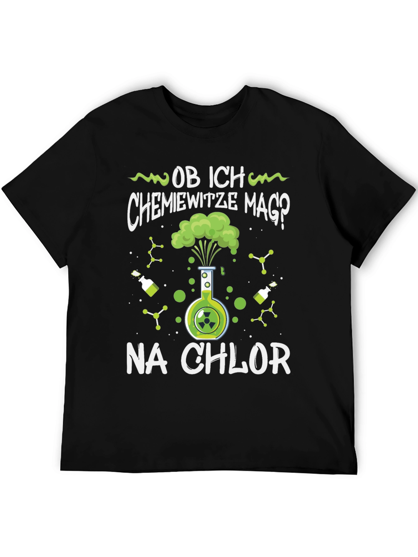 Chemistry Joke T-Shirt - Na Chlor Fun Tee