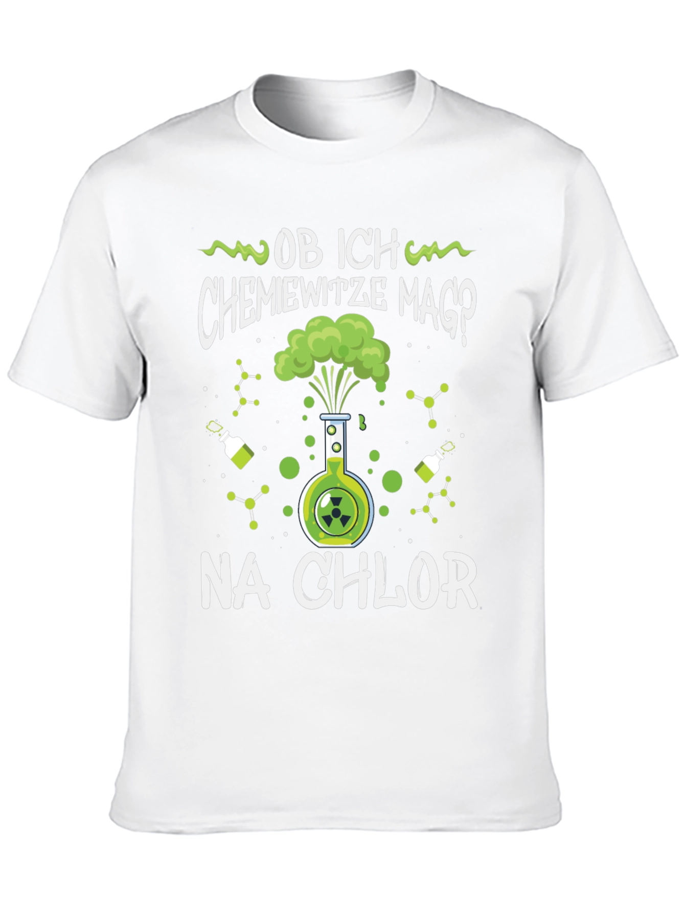 Chemistry Joke T-Shirt - Na Chlor Fun Tee
