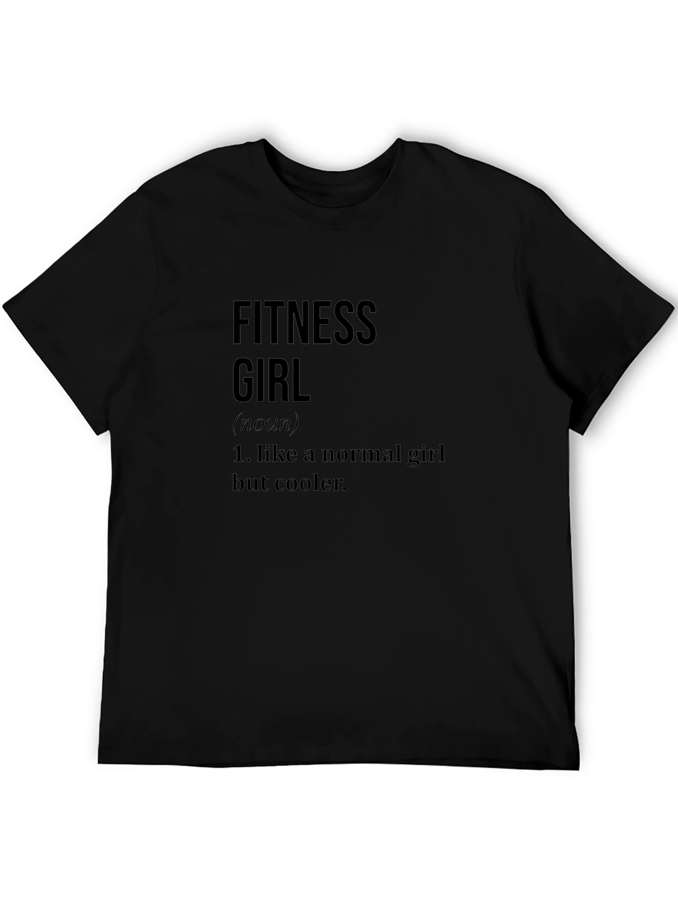 Fitness Girl Definition Graphic Tee