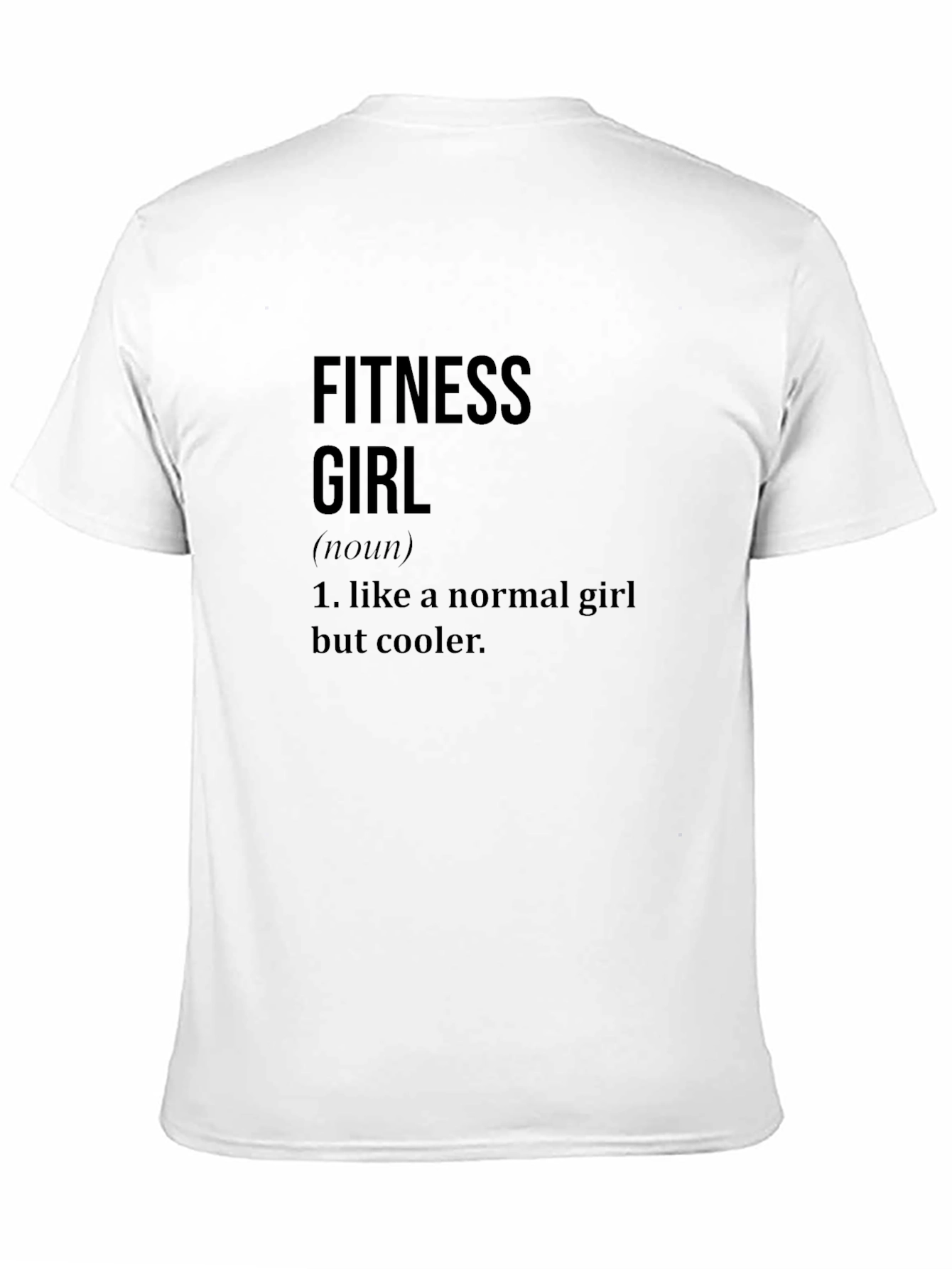 Fitness Girl Definition Graphic Tee