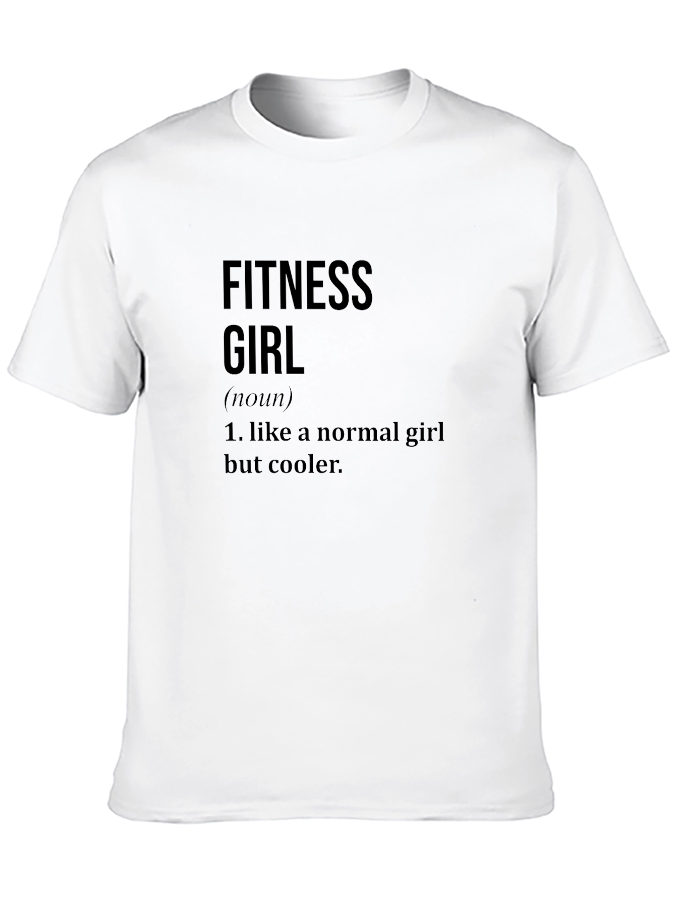 Fitness Girl Definition Graphic Tee